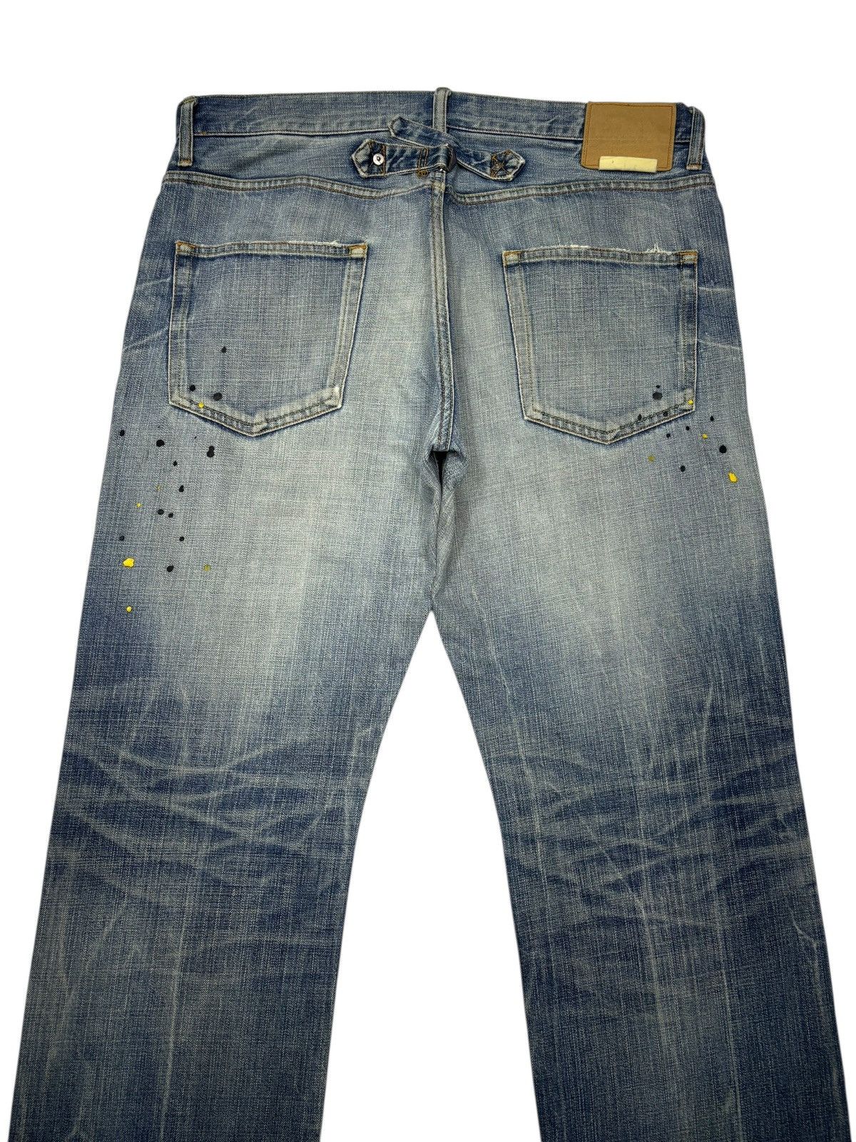 Sophnet. 🔥SOPHNET X-146 PAINTER BAGGY JEANS DISTRESSED DENIM Size US 36 / EU 52 - 6 Thumbnail
