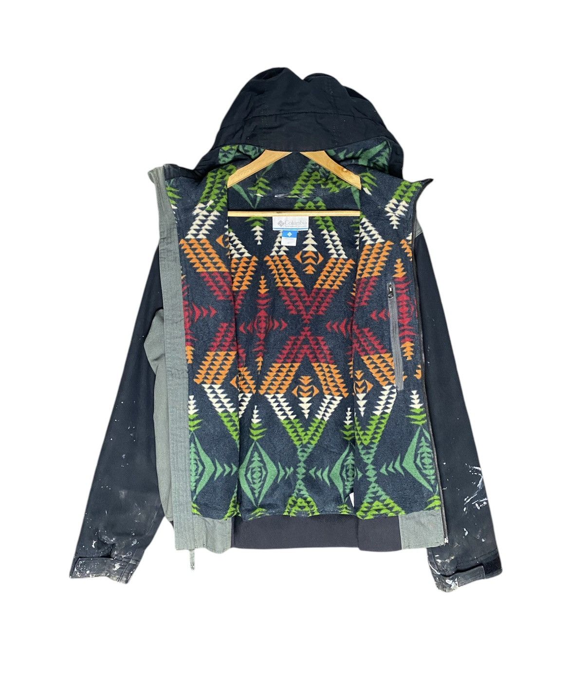 Columbia Columbia Distressed paints Hoodie Jacket Size US M / EU 48-50 / 2 - 6 Thumbnail