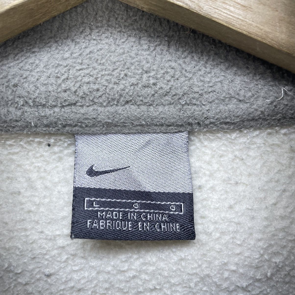Nike × Vintage Vintage Nike Y2K Fleece Jacket Size US M / EU 48-50 / 2 - 4 Thumbnail