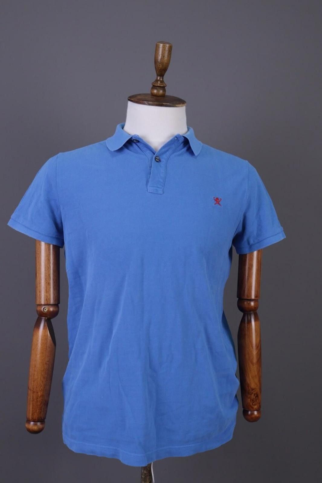 Designer Hackett London Classsic Fit Blue Polo Summer Shirt Size M Size US M / EU 48-50 / 2 - 1 Thumbnail