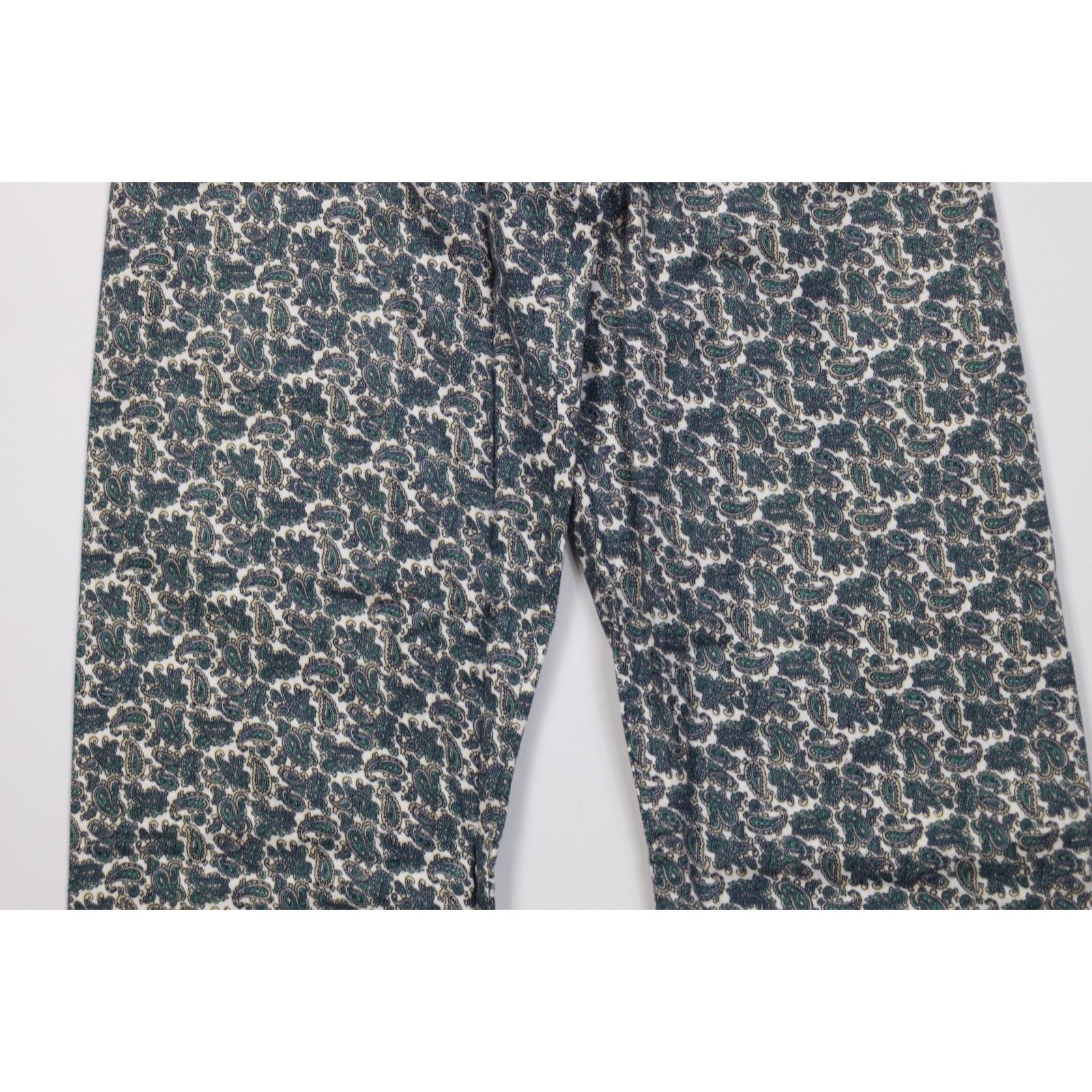 Vintage Vintage 70s Streetwear 2 Piece Flannel Paisley Pajamas Size US S / EU 44-46 / 1 - 11 Thumbnail