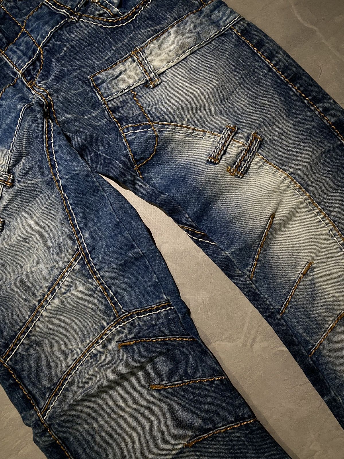 Japanese Brand WOW Avan Slim Fit Jeans Hysteric Glamour Style- archive y2k Size US 31 - 3 Thumbnail