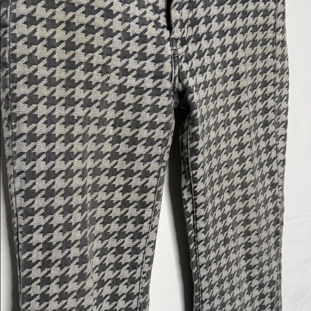 7 For All Mankind Limited 7 for all mankind houndstooth boot cut jeans sz 28 Size 28" / US 6 / IT 42 - 3 Thumbnail