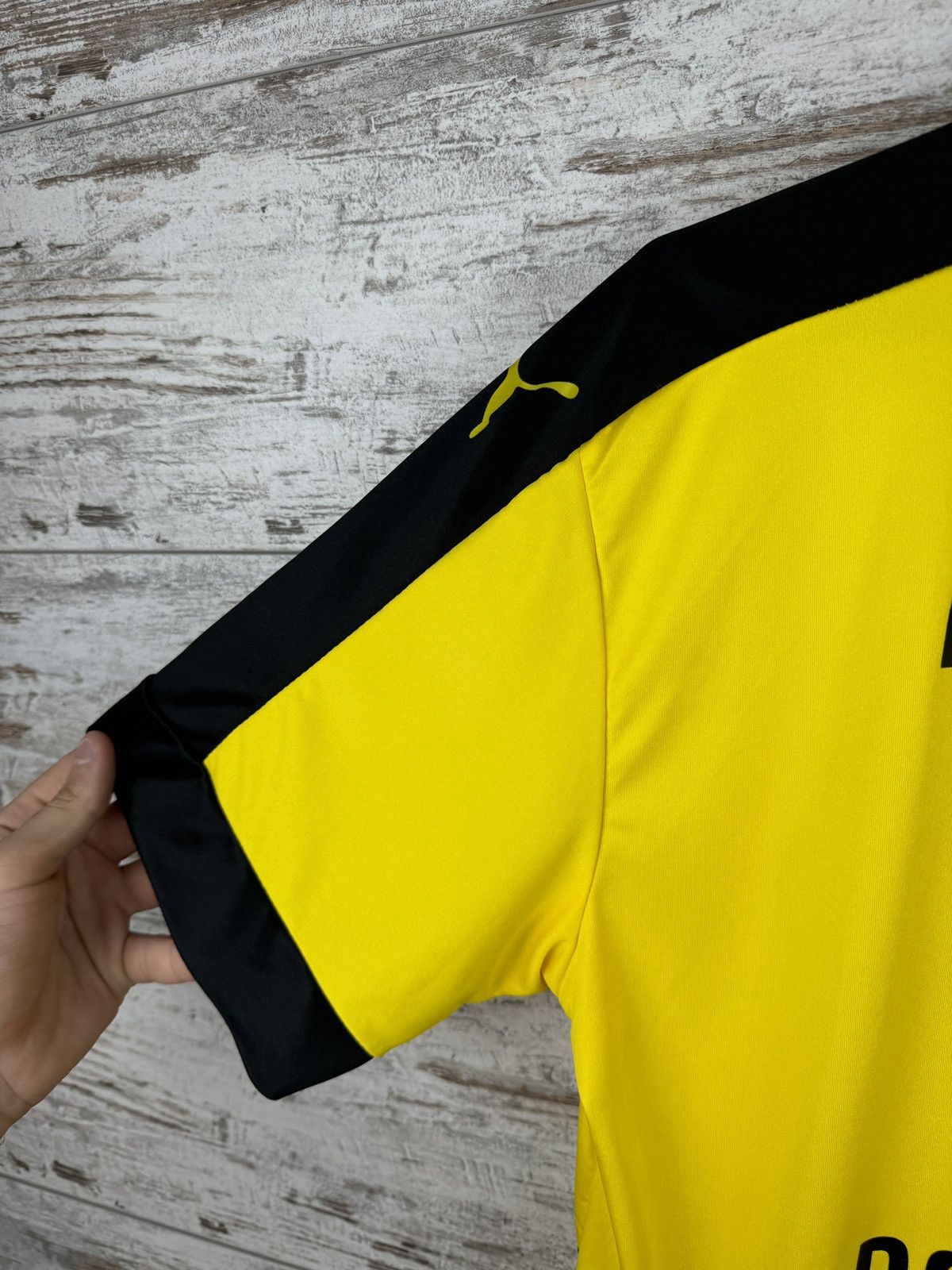 Puma Mens Vintage Puma Borussia Dortmund Aubameyang 17 T-Shirt Size US L / EU 52-54 / 3 - 13 Thumbnail