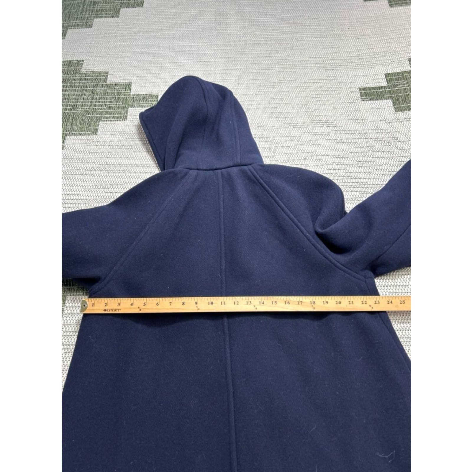 J.Crew J.Crew Jacket Womens XL Blue Wool Blend Full Zip Coat - Phone? Size XL / US 12-14 / IT 48-50 - 5 Thumbnail