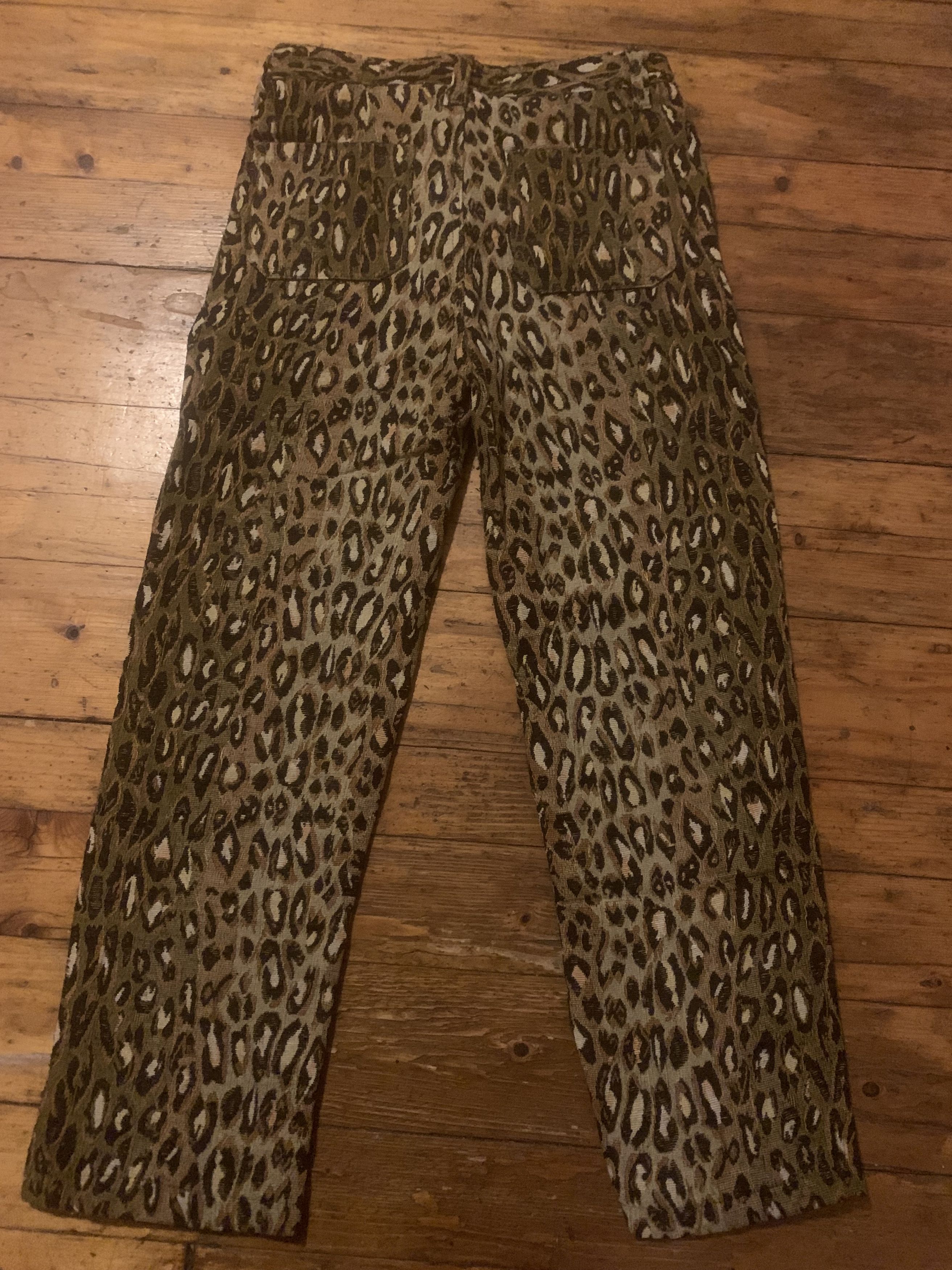 Jaded London Jaded London Men's Leopard Tapestry Skate Fit Jeans Size US 30 / EU 46 - 3 Thumbnail