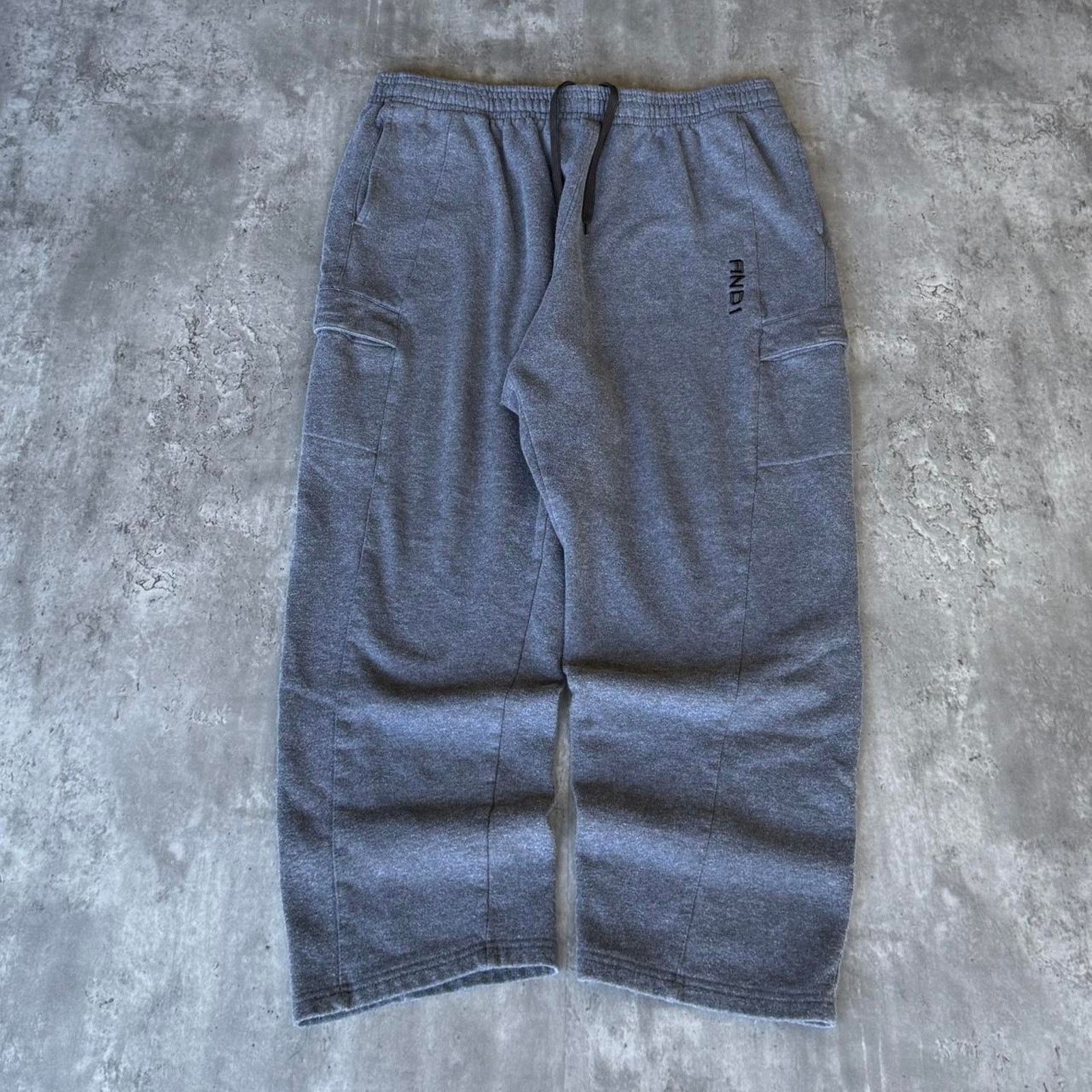 JNCO × Vintage Vintage Y2K AND 1 Baggy Grunge Opium Tech Cargo Sweatpants Size US 38 / EU 54 - 1 Thumbnail