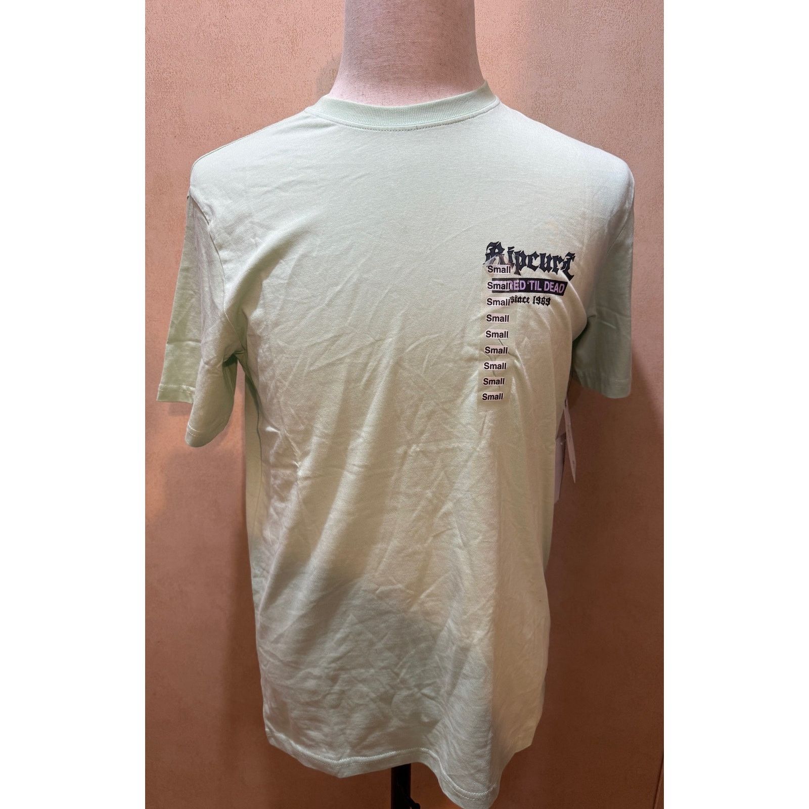 Rip Curl Rip Curl Shred Til Dead Skeleton Surf Tee Small NWT Size US S / EU 44-46 / 1 - 1 Thumbnail