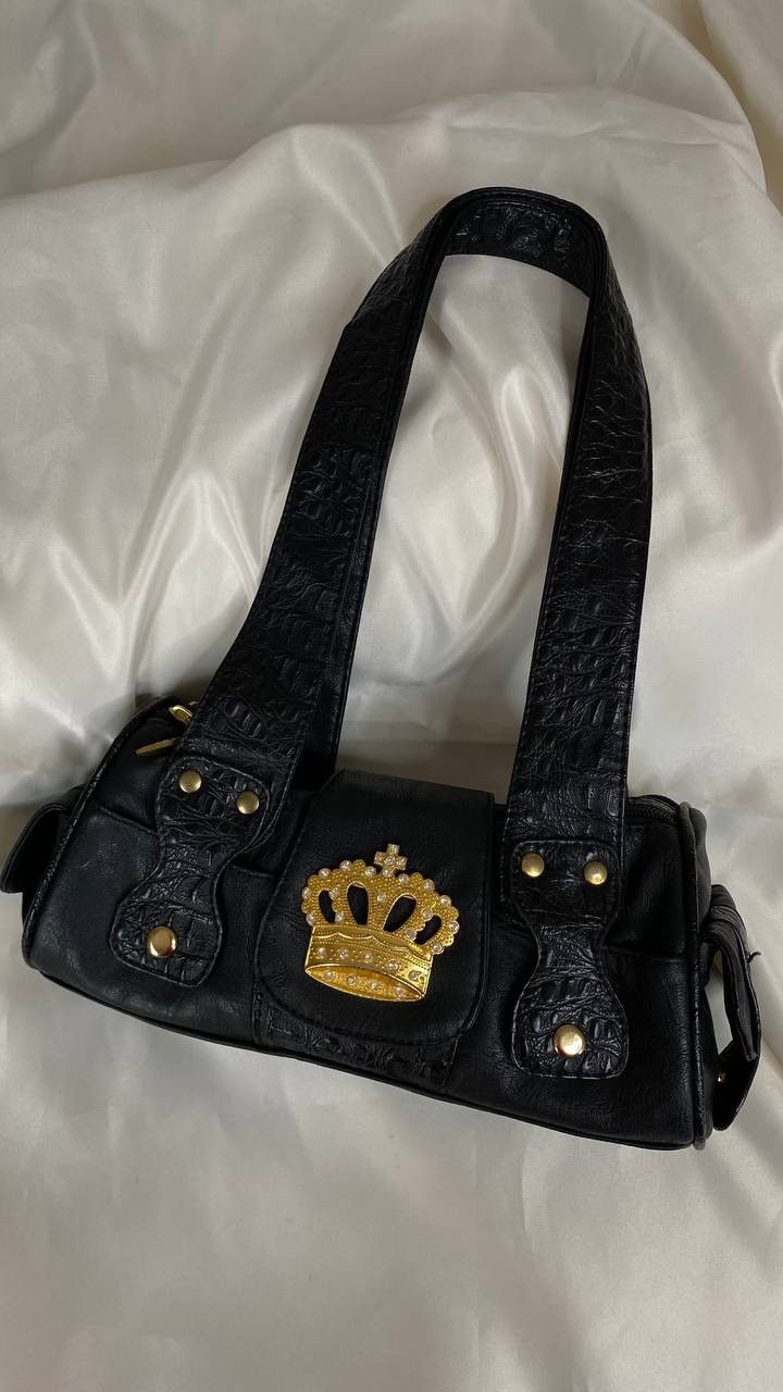Vintage Vintage Y2K black mini shoulder bag Size ONE SIZE - 1 Thumbnail