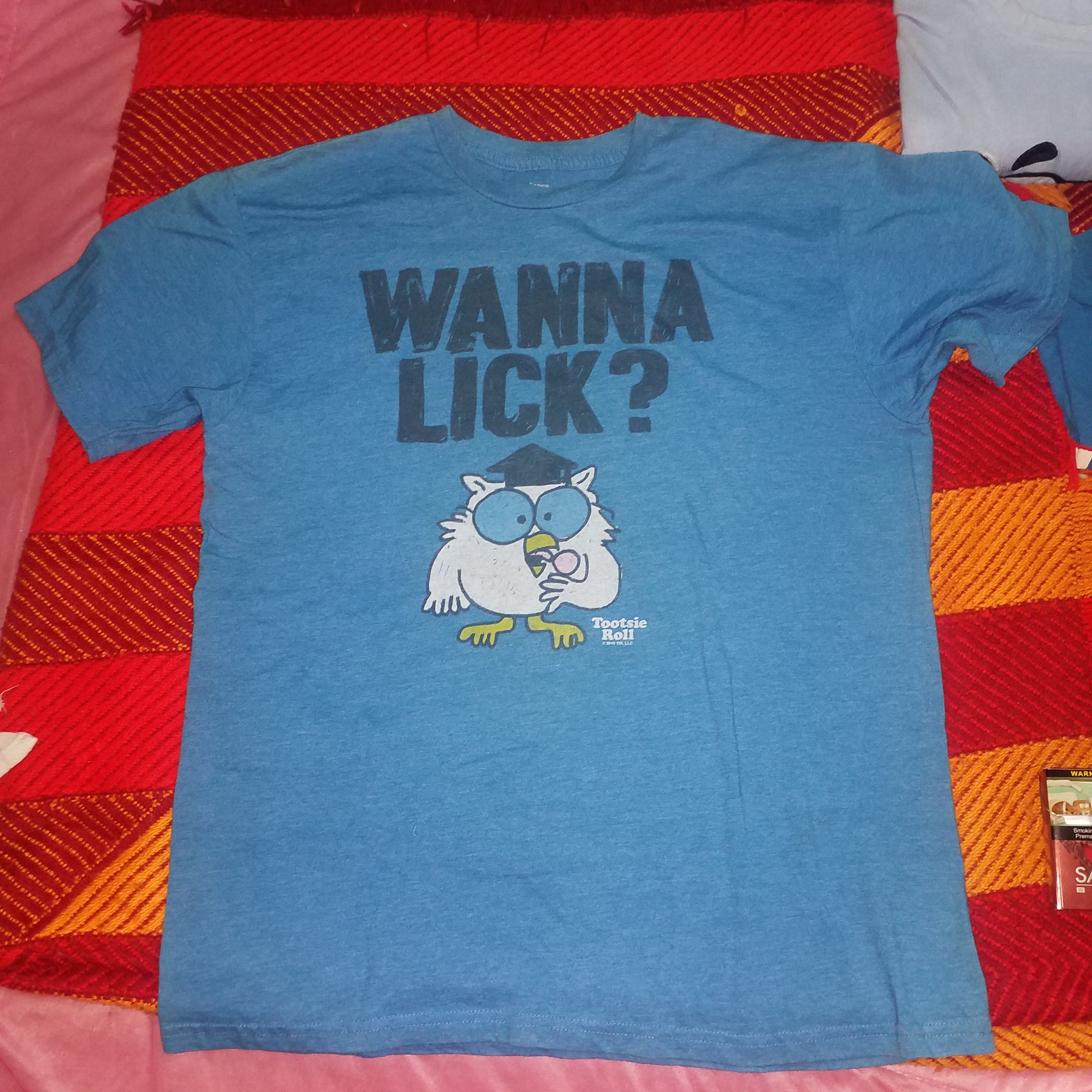 Vintage WANNA LICK.???😋😋 TOOTSIE ROLL Size US L / EU 52-54 / 3 - 2 Thumbnail