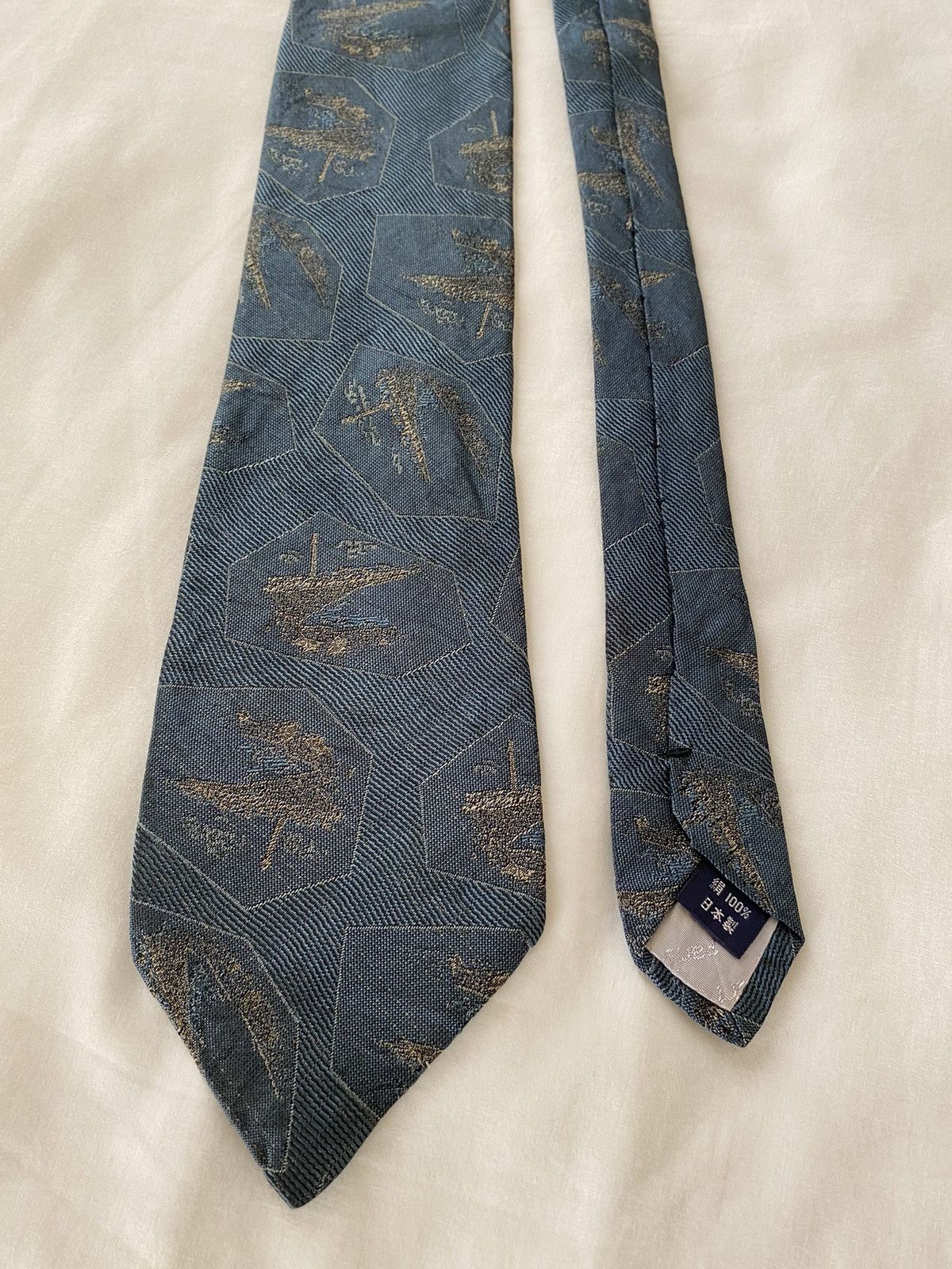 Courreges blue tie