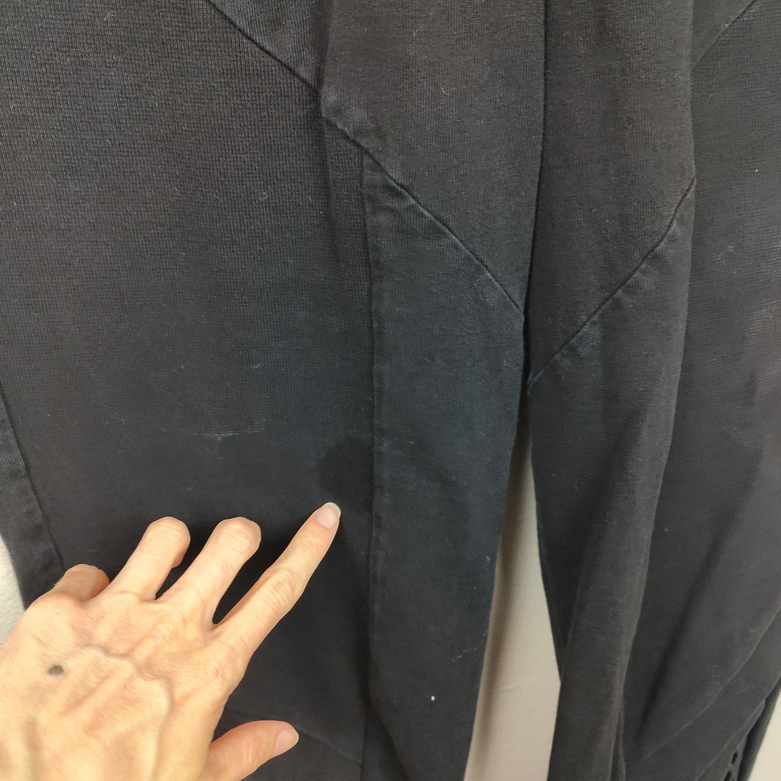 Other Noam Ridley Sweatpants Womens Medium Black Lace Inset Size 28" / US 6 / IT 42 - 4 Thumbnail