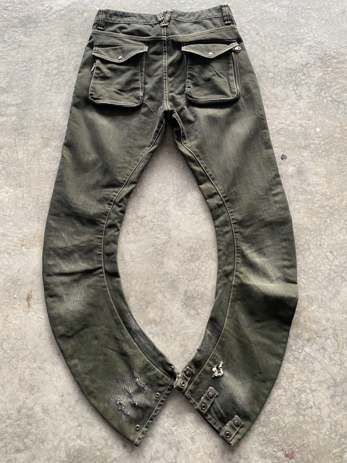 PPFM Vintage PPFM J Curve cut pants Size US 31 - 7 Thumbnail