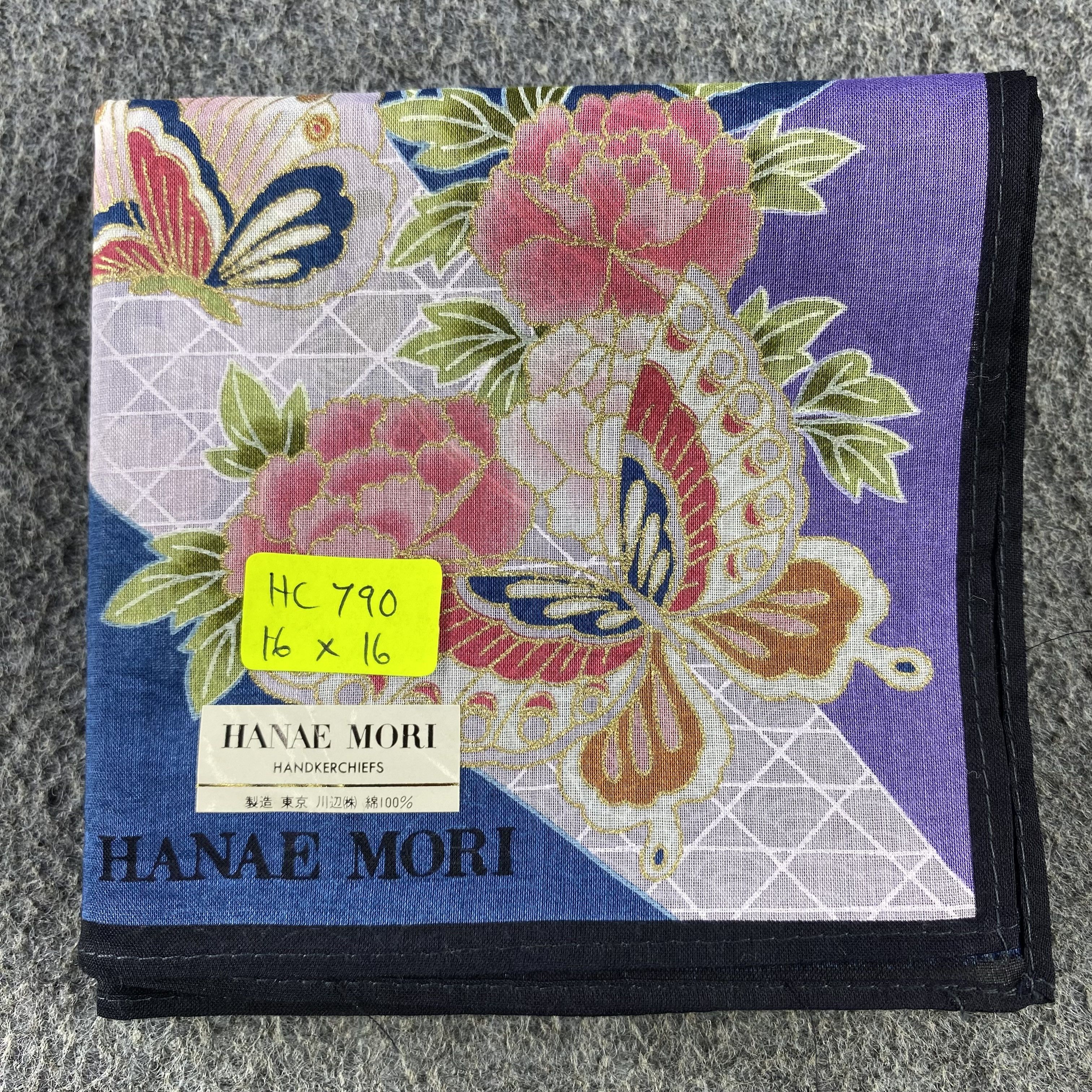 Hanae Mori Hanae Mori Handkerchief/Neckerchief/Bandana HC790 Size ONE SIZE - 5 Thumbnail