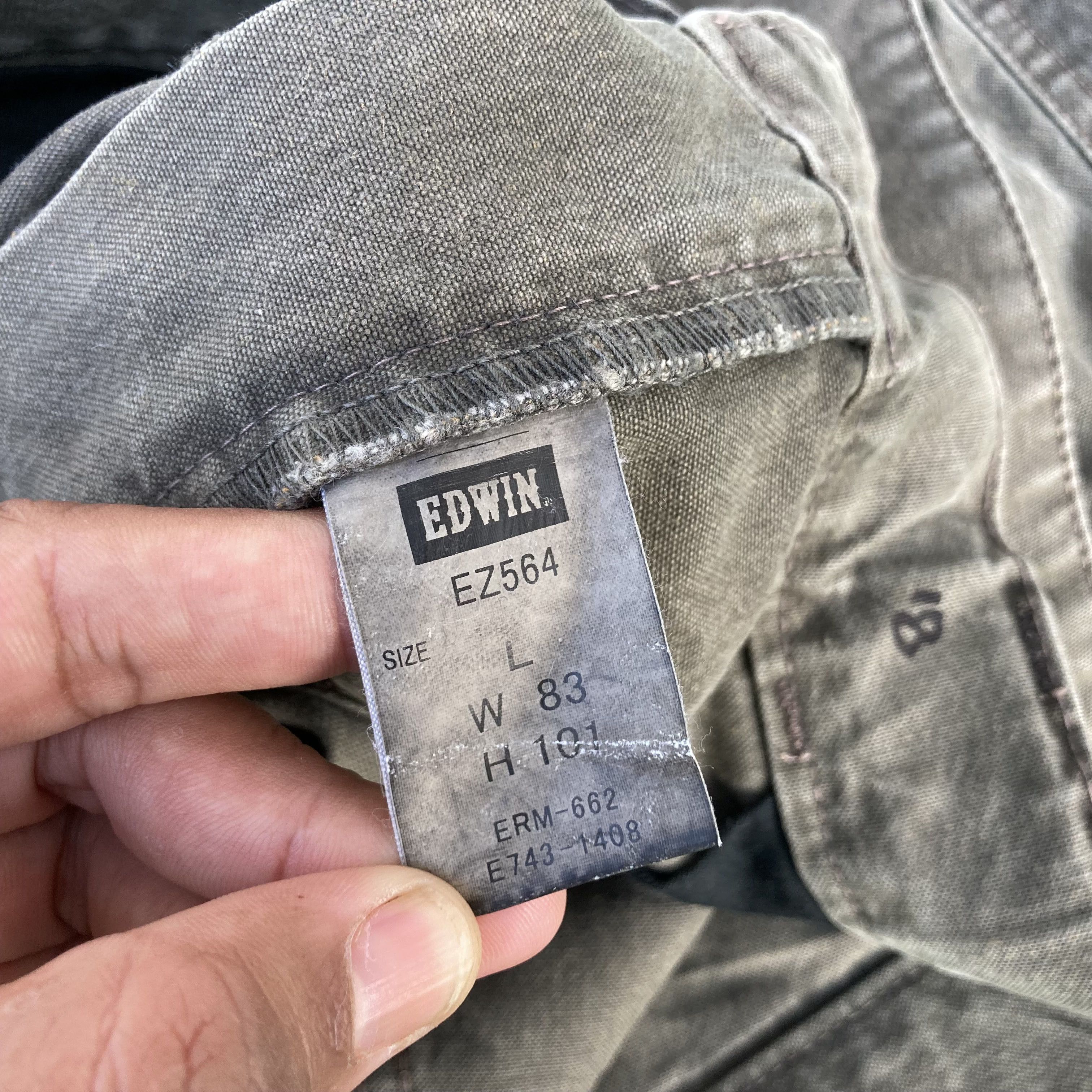 Edwin Vtg Edwin EFunction Denim Zipper Baggy Denim Jeans Size US 34 / EU 50 - 5 Thumbnail