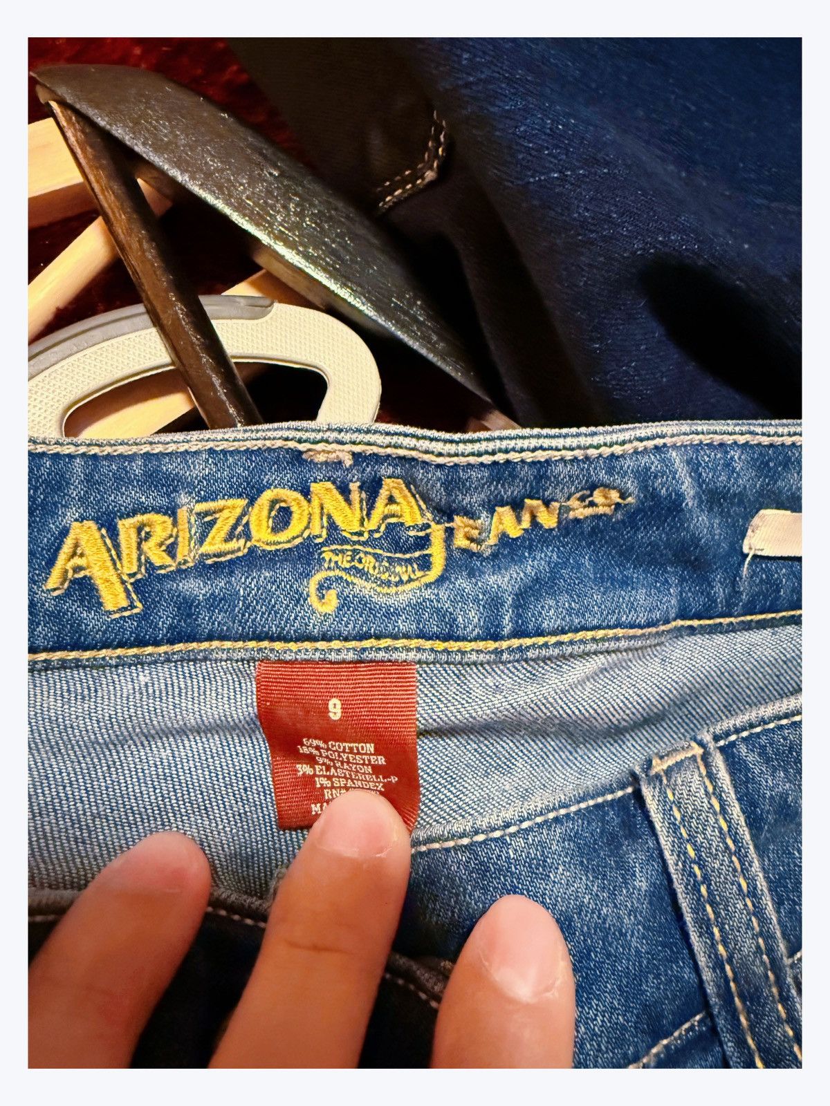 Arizona Jean Co. Arizona Jeans Co. Mid-Rise Stretch Skinny Jeans – Size 9 Size 30" / US 8 / IT 44 - 5 Thumbnail