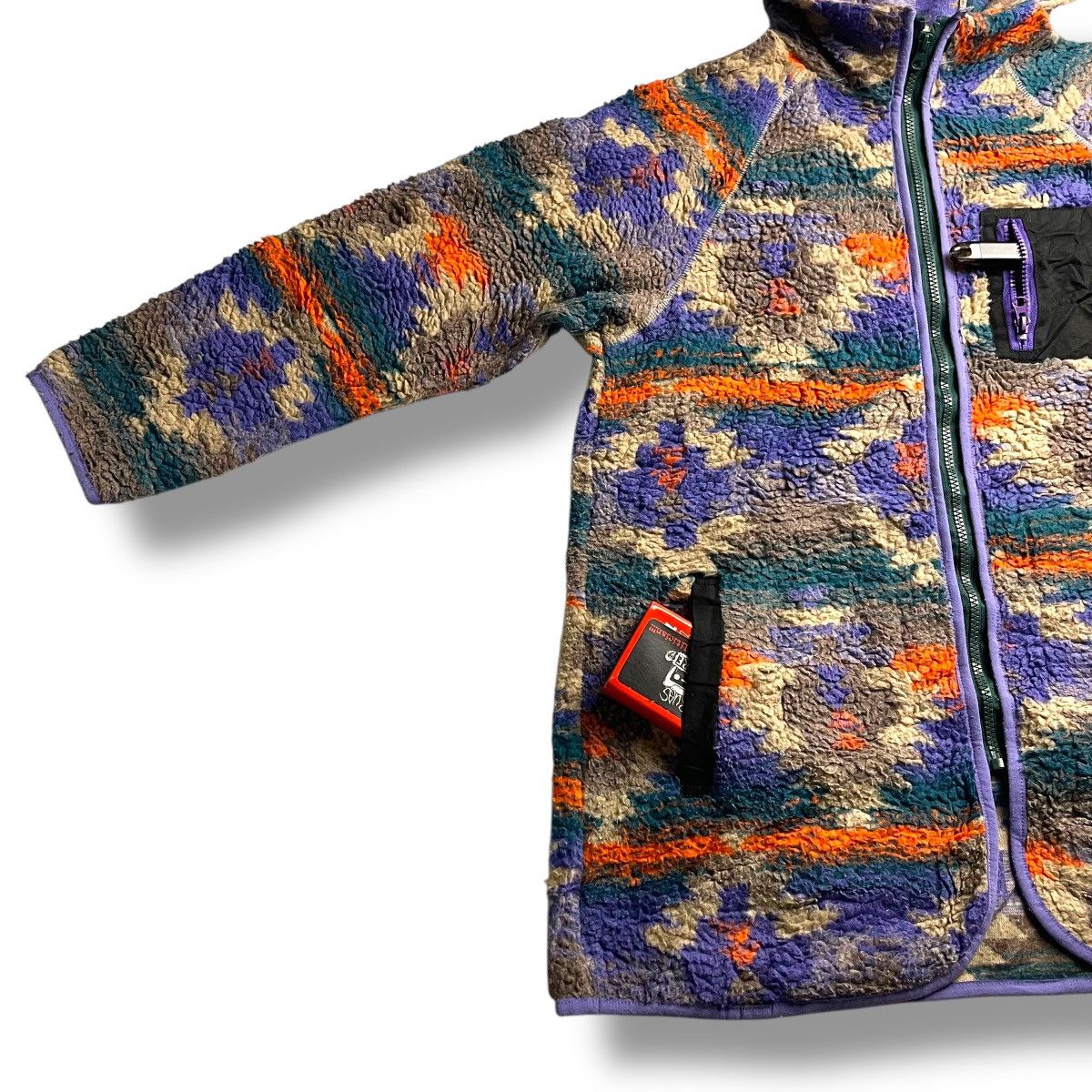 Kapital 🇯🇵 TITICACA COLOURFUL NATIVE FLEECE JACKET Size US L / EU 52-54 / 3 - 4 Thumbnail