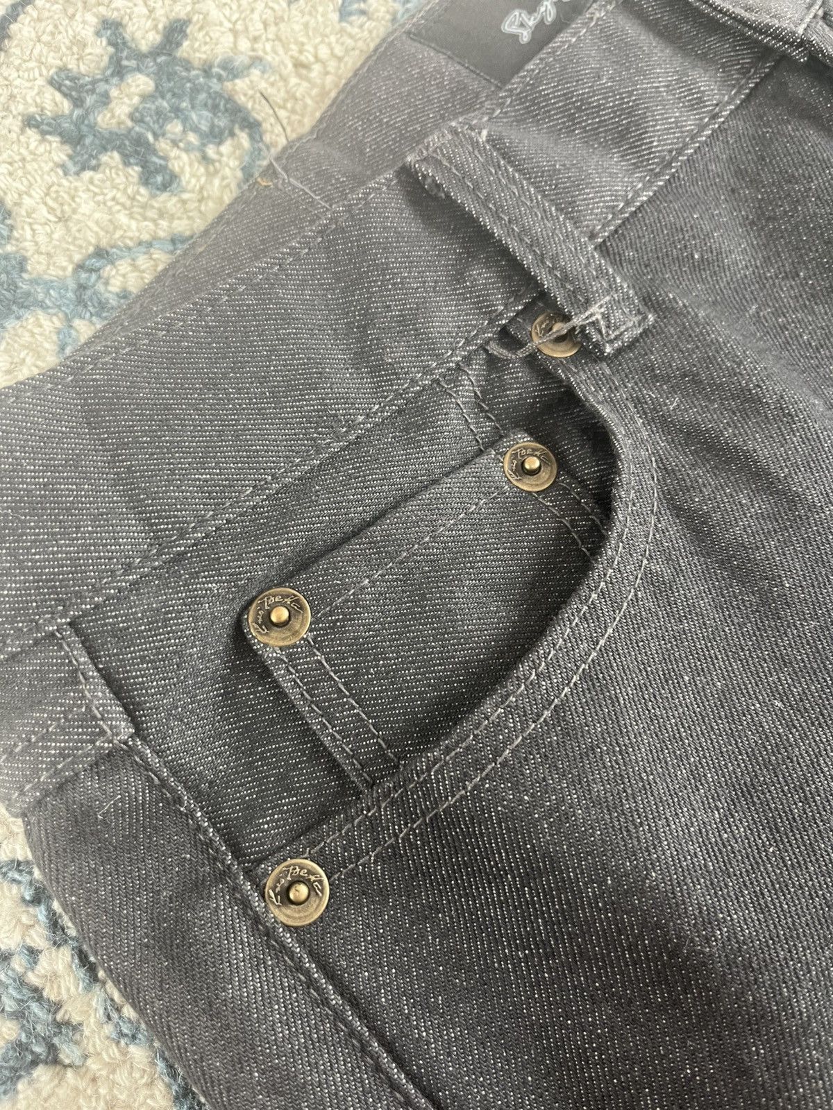 Other SKYSDALIMIT RAW CHARCOAL EL CHAPO JEANS Size US 38 / EU 54 - 4 Thumbnail