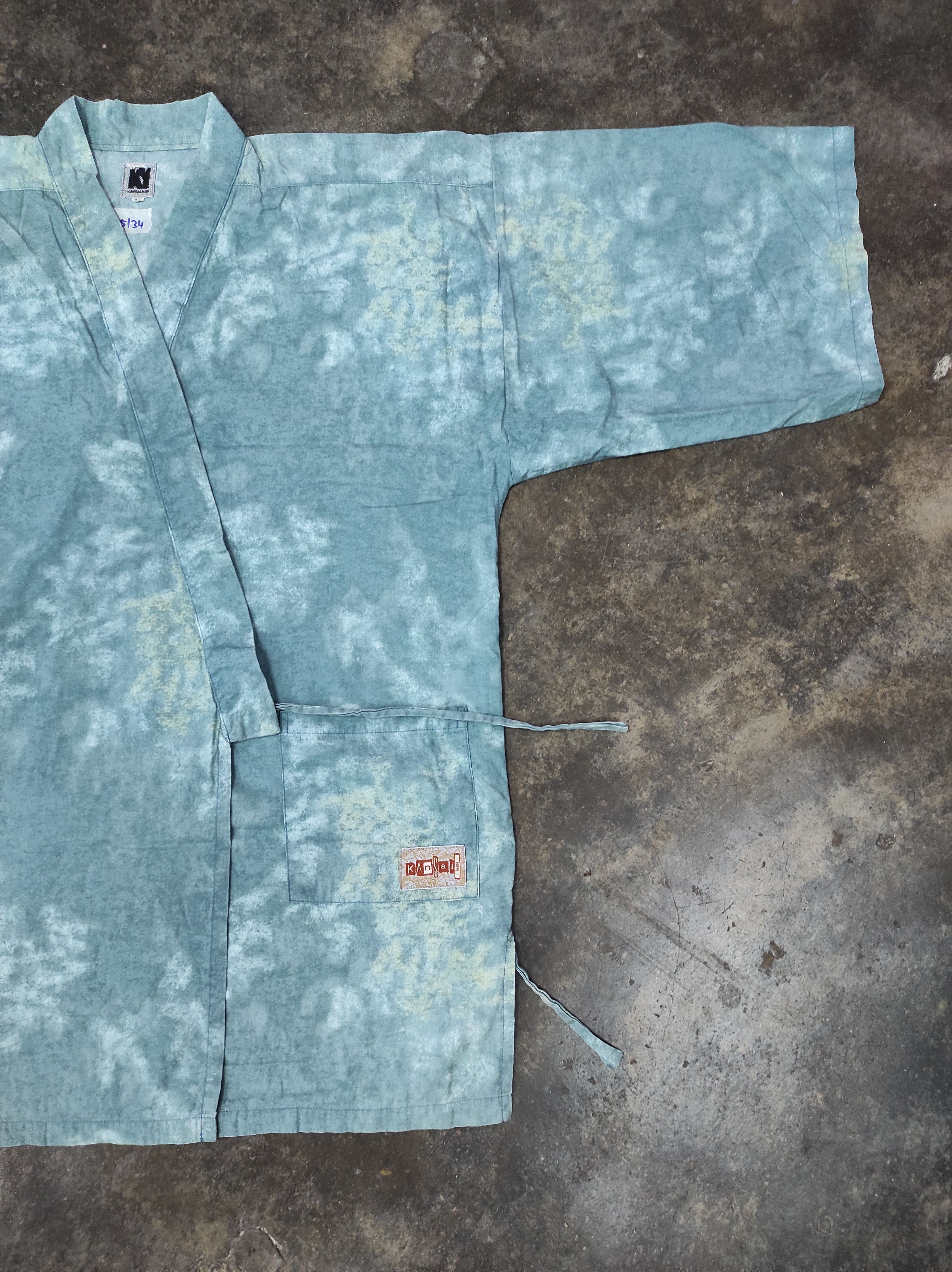 Kansai Yamamoto × Vintage KANSAI MAN RARE KIMONO JAPANESE TRADITIONAL Size US XL / EU 56 / 4 - 3 Thumbnail