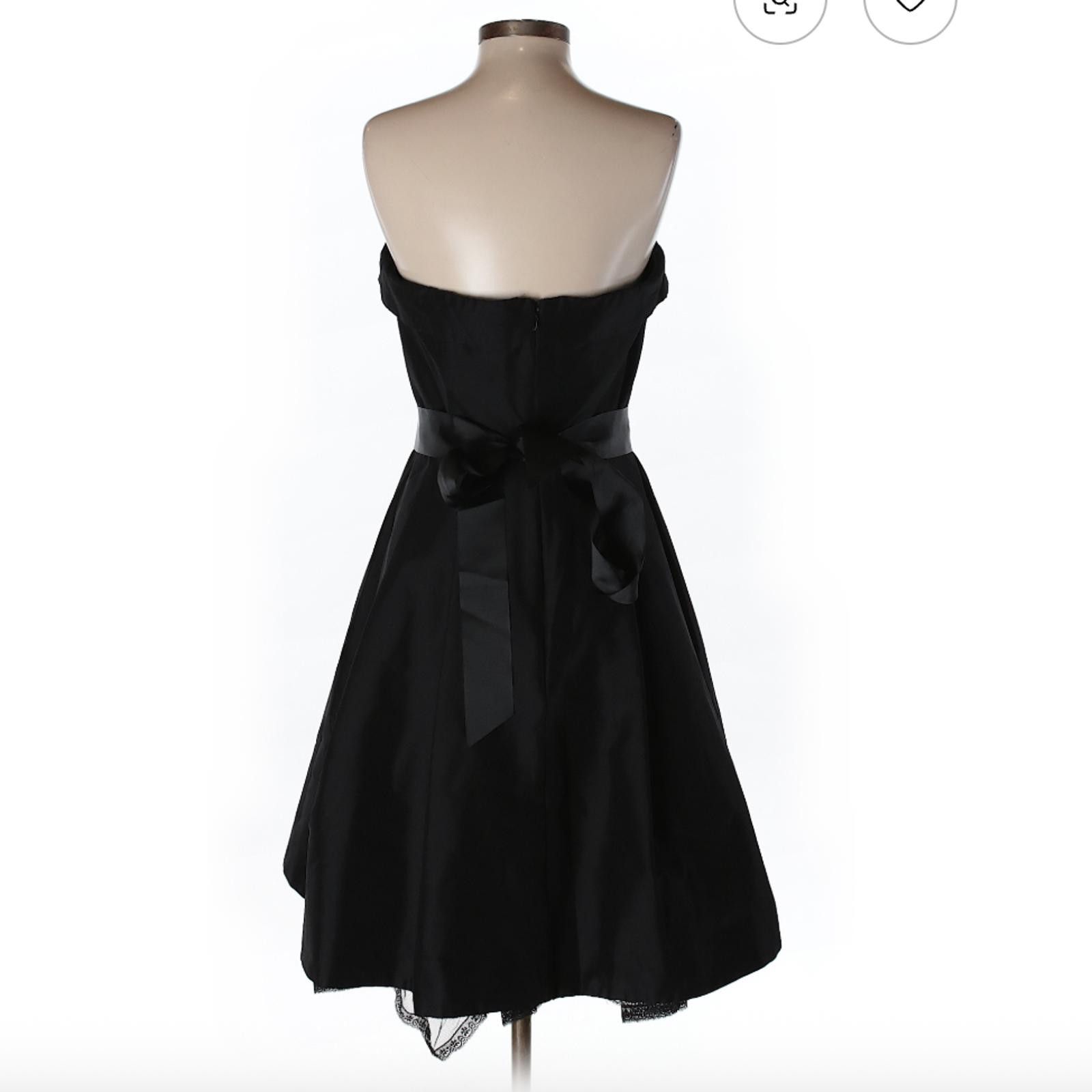 Other White House Black Market Strapless Dress size 10 (no belt) Size L / US 10 / IT 46 - 2 Thumbnail