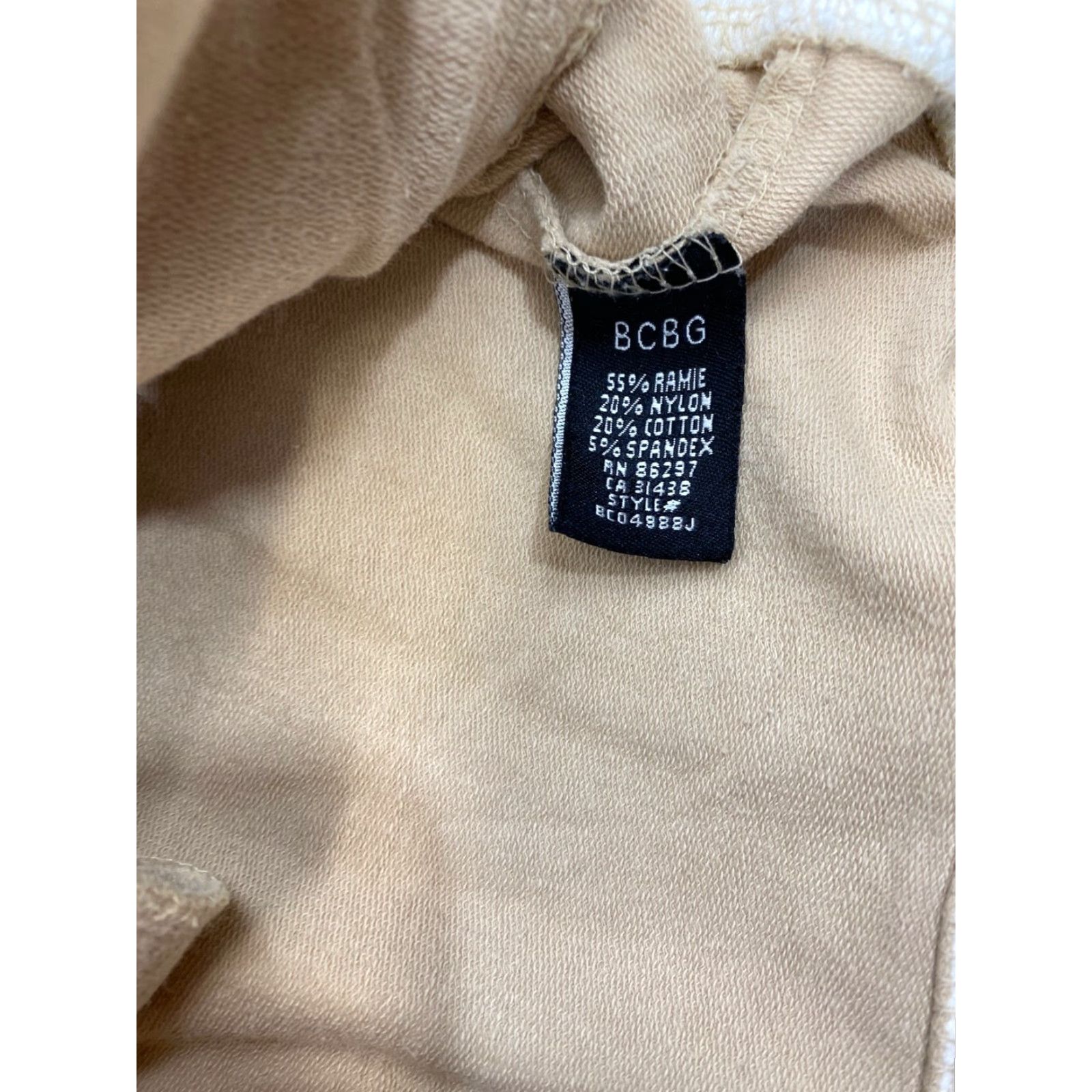 Bcbgmaxazria BCBG MaxAzria Women’s M Full Zip Jacket Bedazzled Logo #1702 Size M / US 6-8 / IT 42-44 - 5 Thumbnail