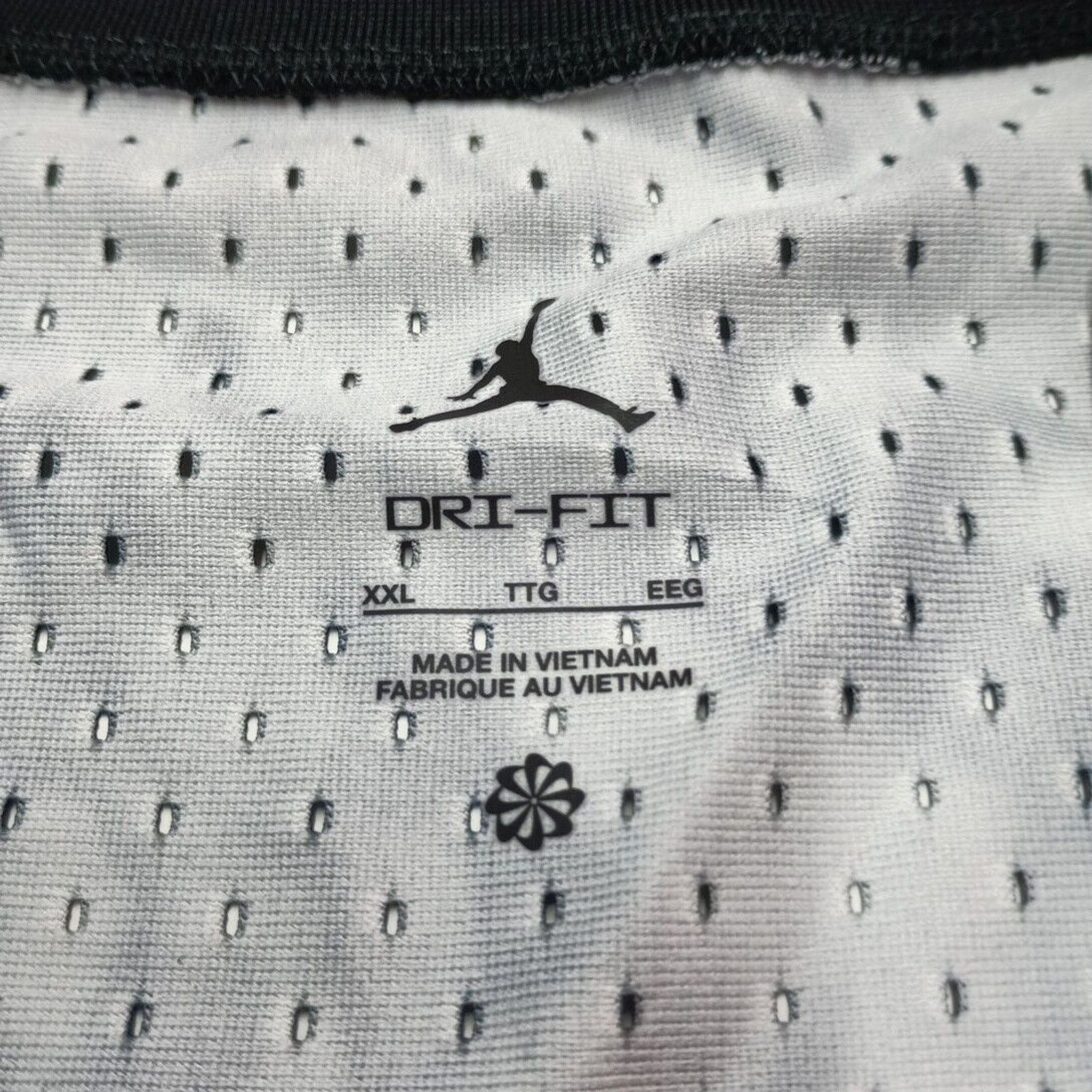 Nike Men's Nike Jordan Dri-Fit Tank Top Mesh Jersey Men's 2XL Size US XXL / EU 58 / 5 - 3 Thumbnail