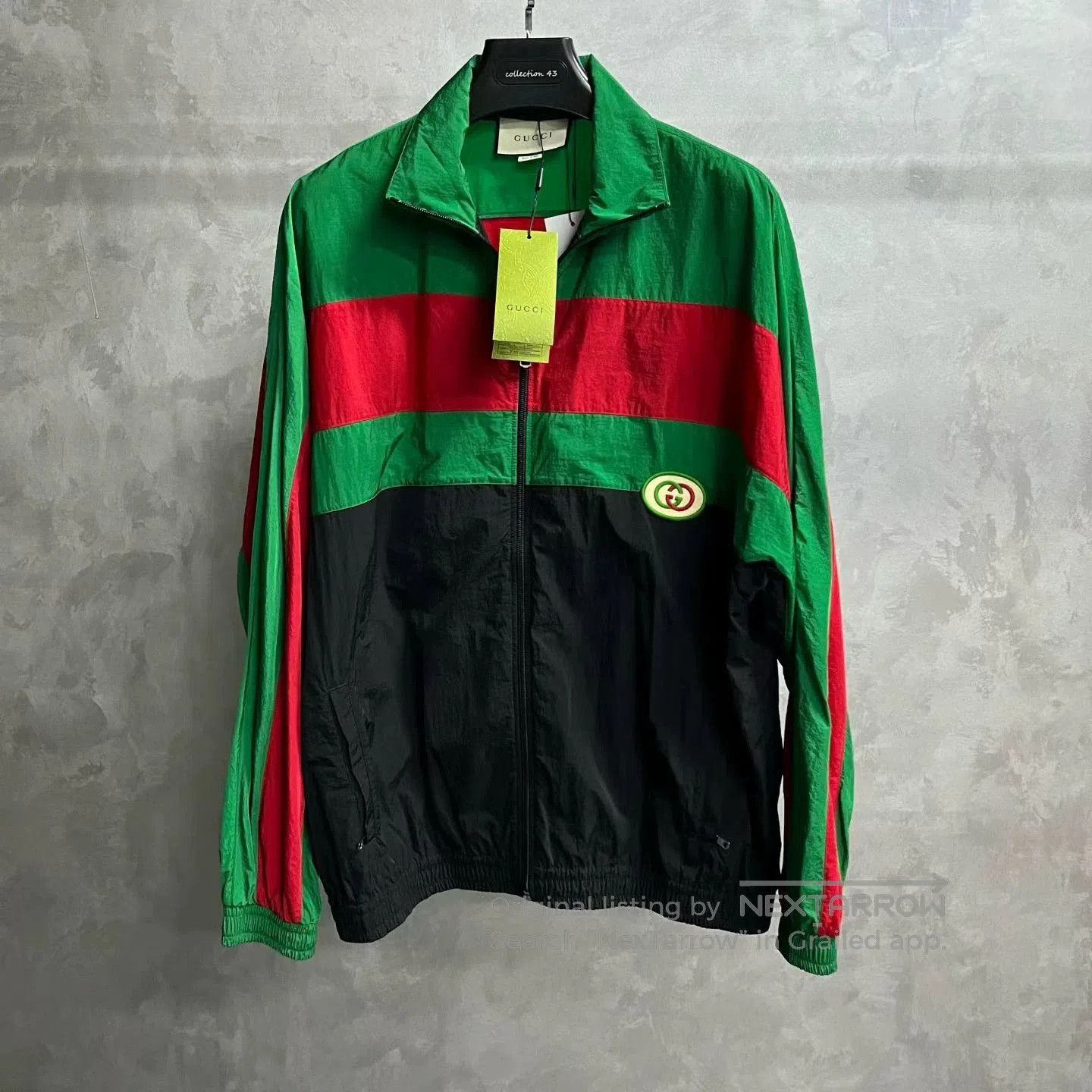 Gucci Gucci Color Block Interlocking Logo Zip Jacket. Size US L / EU 52-54 / 3 - 1 Thumbnail