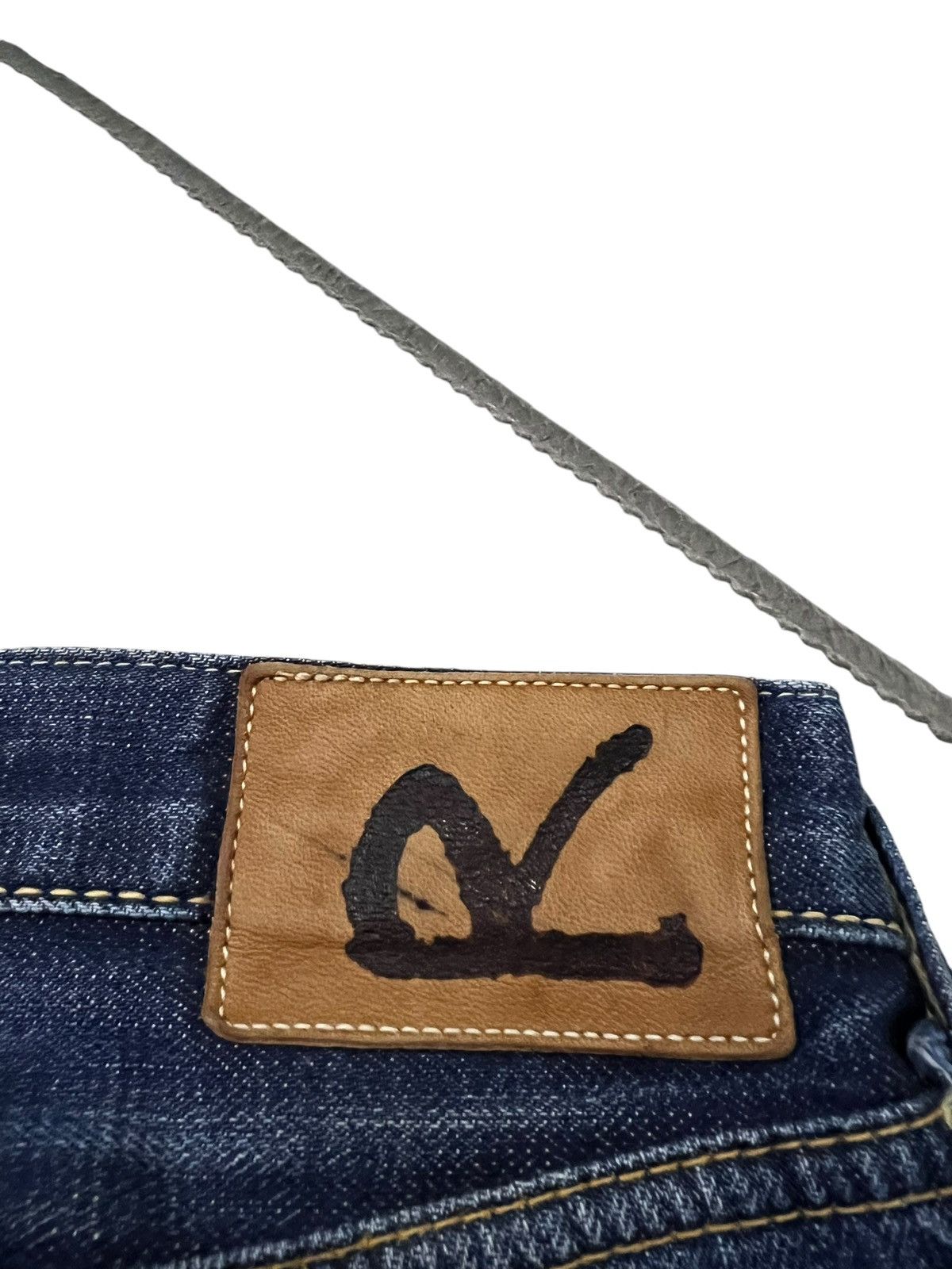 45rpm × If Six Was Nine × Le Grande Bleu (L.G.B.) Vintage 90’s Style 45rpm Distress Jeans Very Rare Size US 28 / EU 44 - 16 Thumbnail