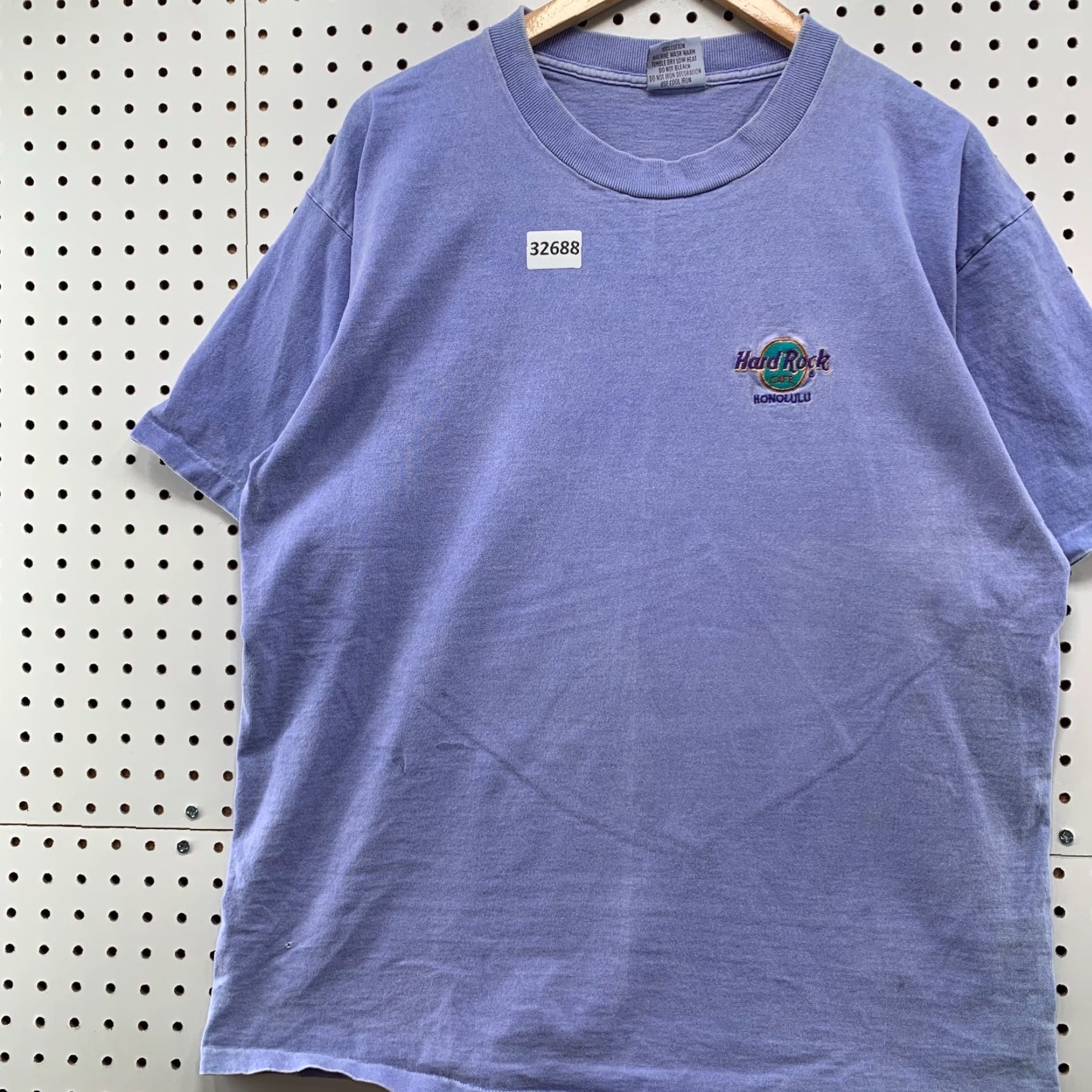 Hard Rock Cafe VINTAGE Hard Rock Shirt Hawaii Honolulu Blue L Adult Mens Size US L / EU 52-54 / 3 - 4 Thumbnail