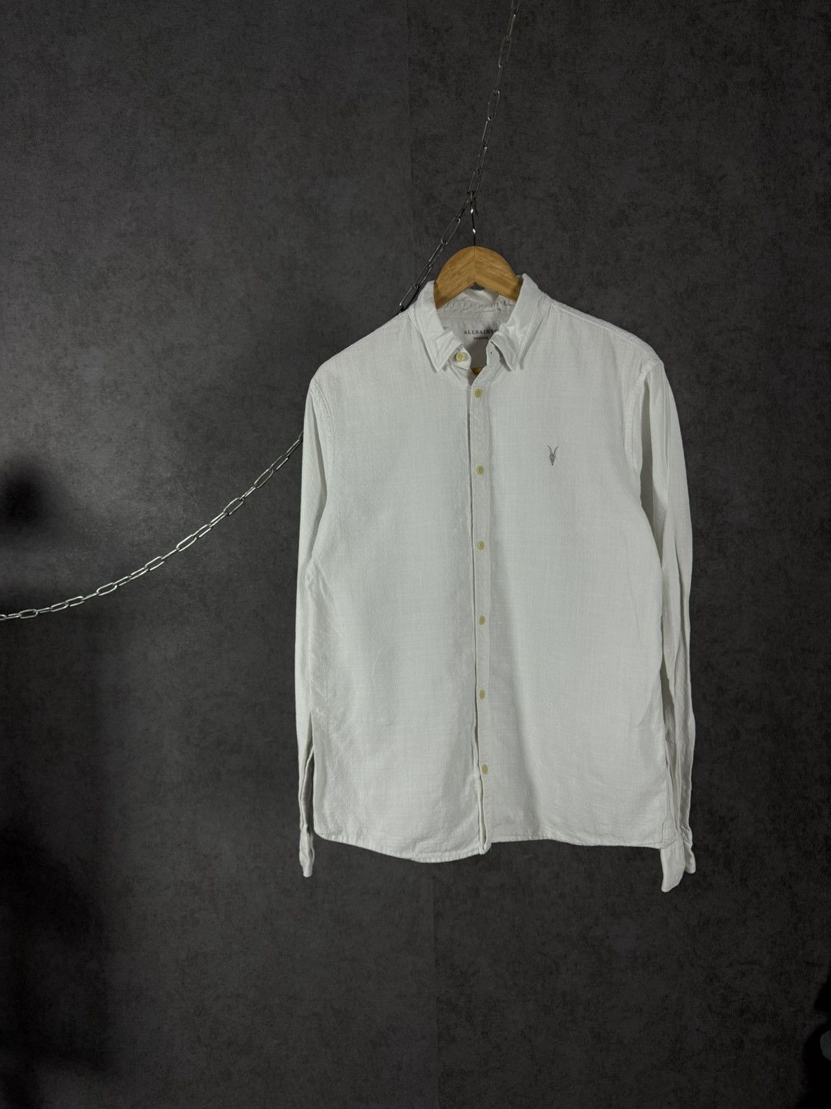 Allsaints Allsaints designer logo shirt Size US M / EU 48-50 / 2 - 1 Thumbnail