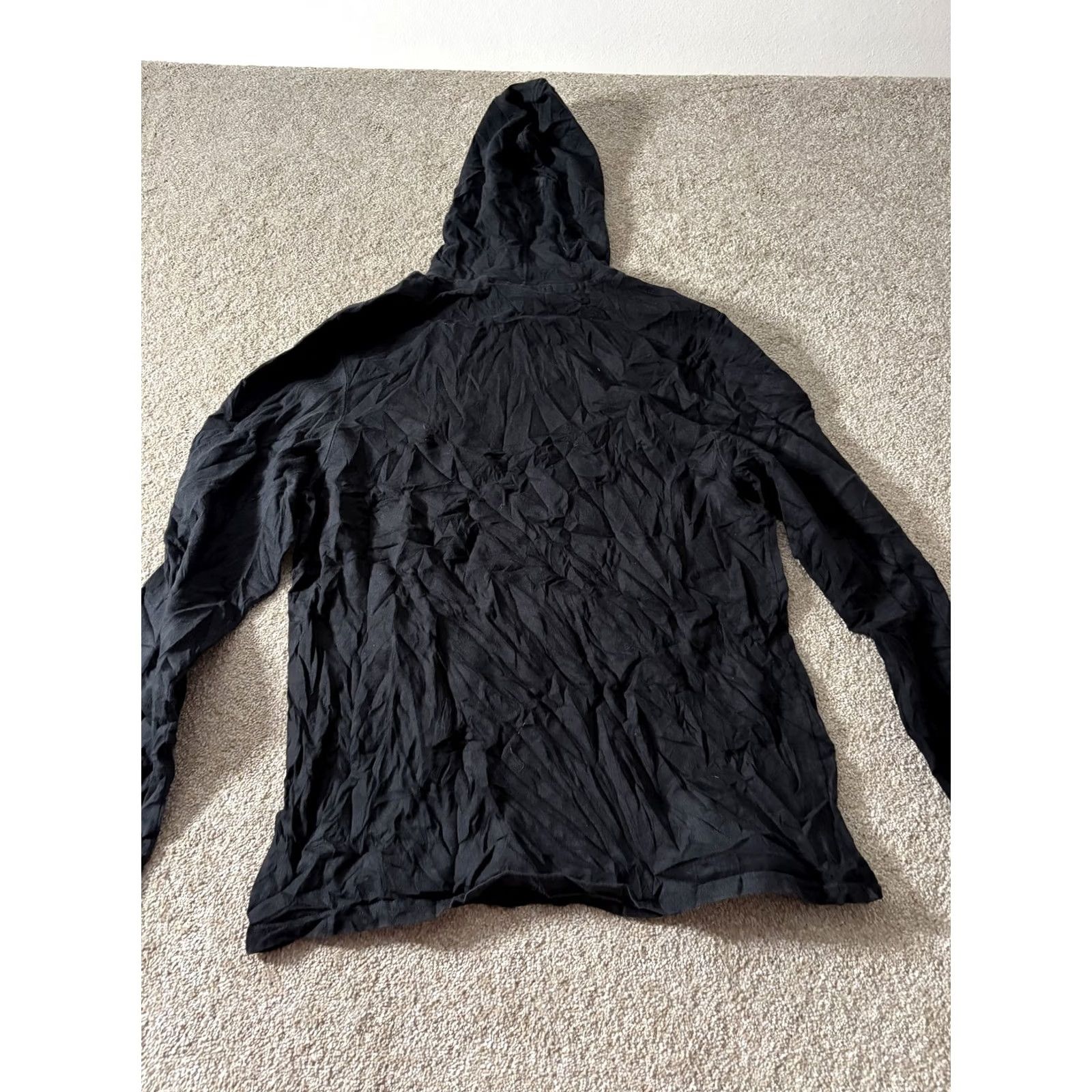 Champion Champion Hoodie Mens Large Black Lightweight Pullover Sweatshirt Size US L / EU 52-54 / 3 - 8 Thumbnail