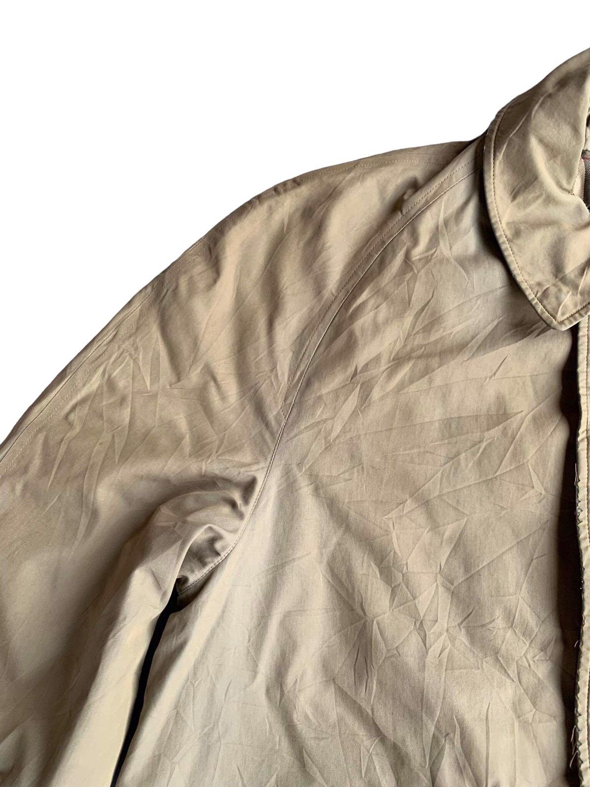 Burberry Vintage Burberry Nova Check Trench Jacket Size US L / EU 52-54 / 3 - 4 Thumbnail