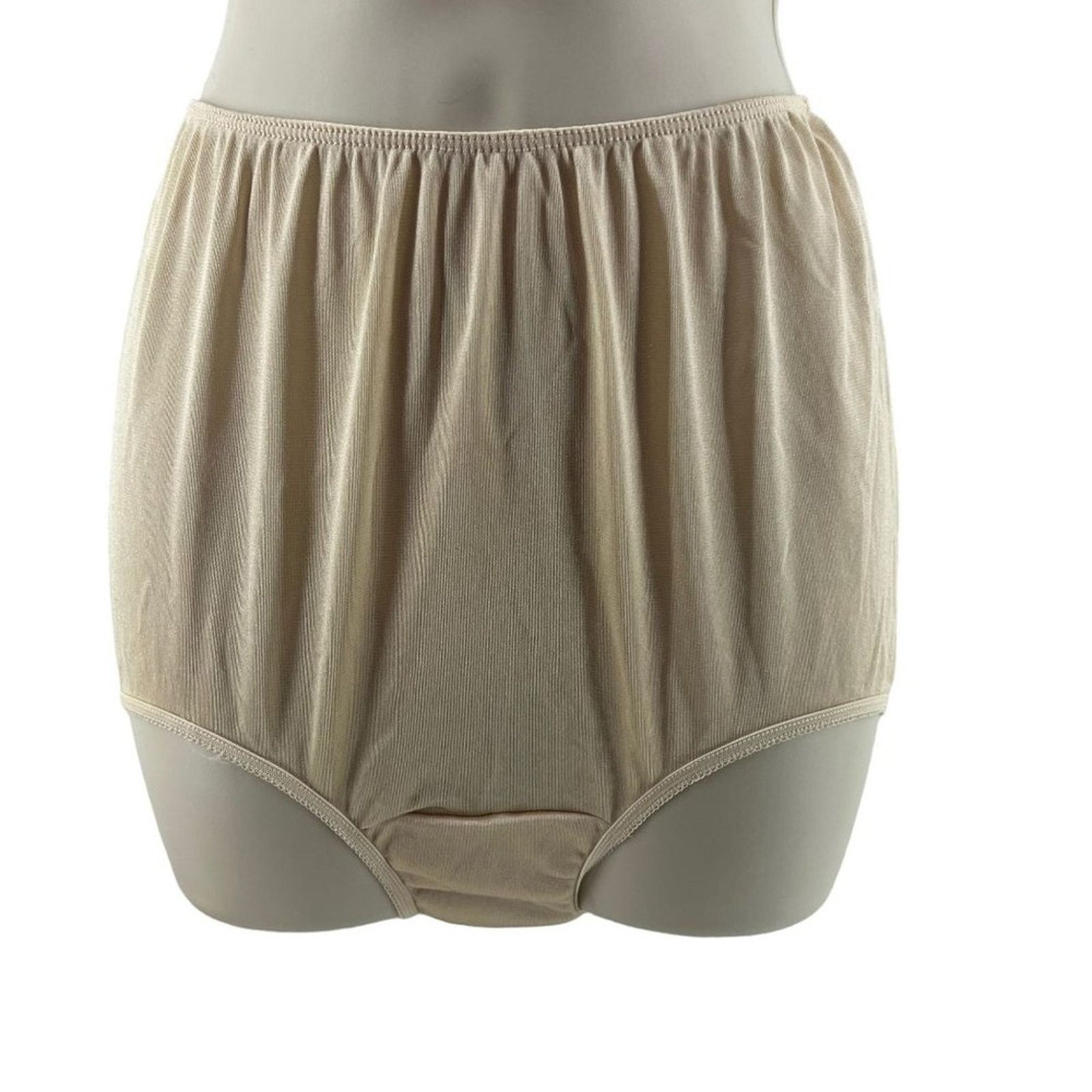 Sears Sears High Waist Granny Panties Brief Size 6 100% Shimmery Size ONE SIZE - 1 Thumbnail