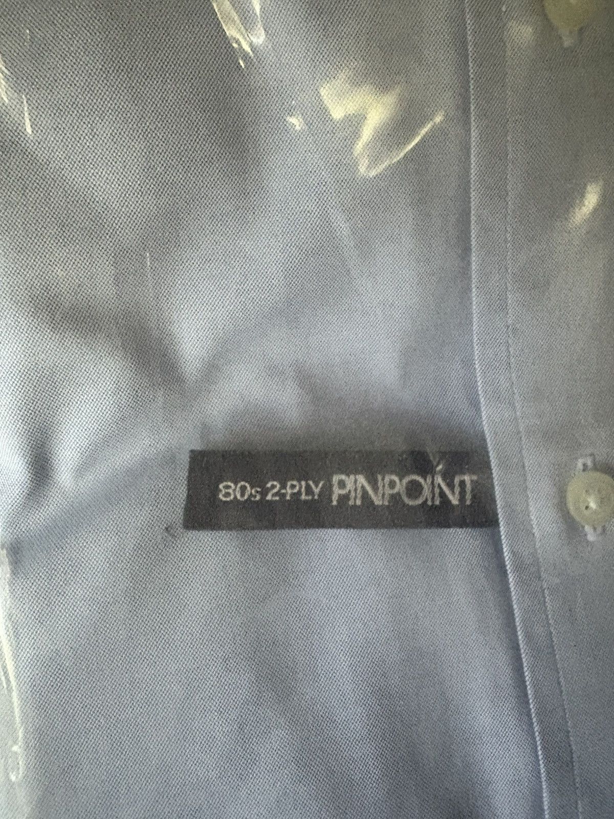 Jos. A. Bank Nwt Joseph A Banks Blue Cotton Pinpoint Shirt 20-35b Size US XXL / EU 58 / 5 - 4 Thumbnail