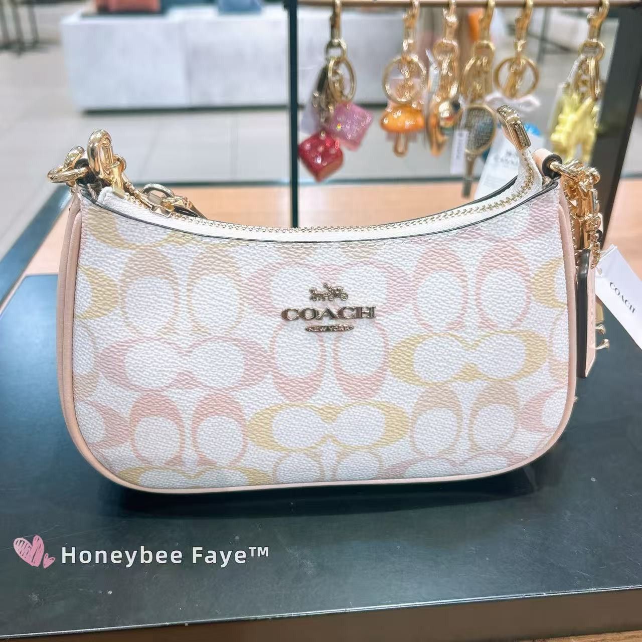 Coach Teri Mini Crossbody Bag In Pretty Signature Canvas CDW52 Size ONE SIZE - 4 Thumbnail