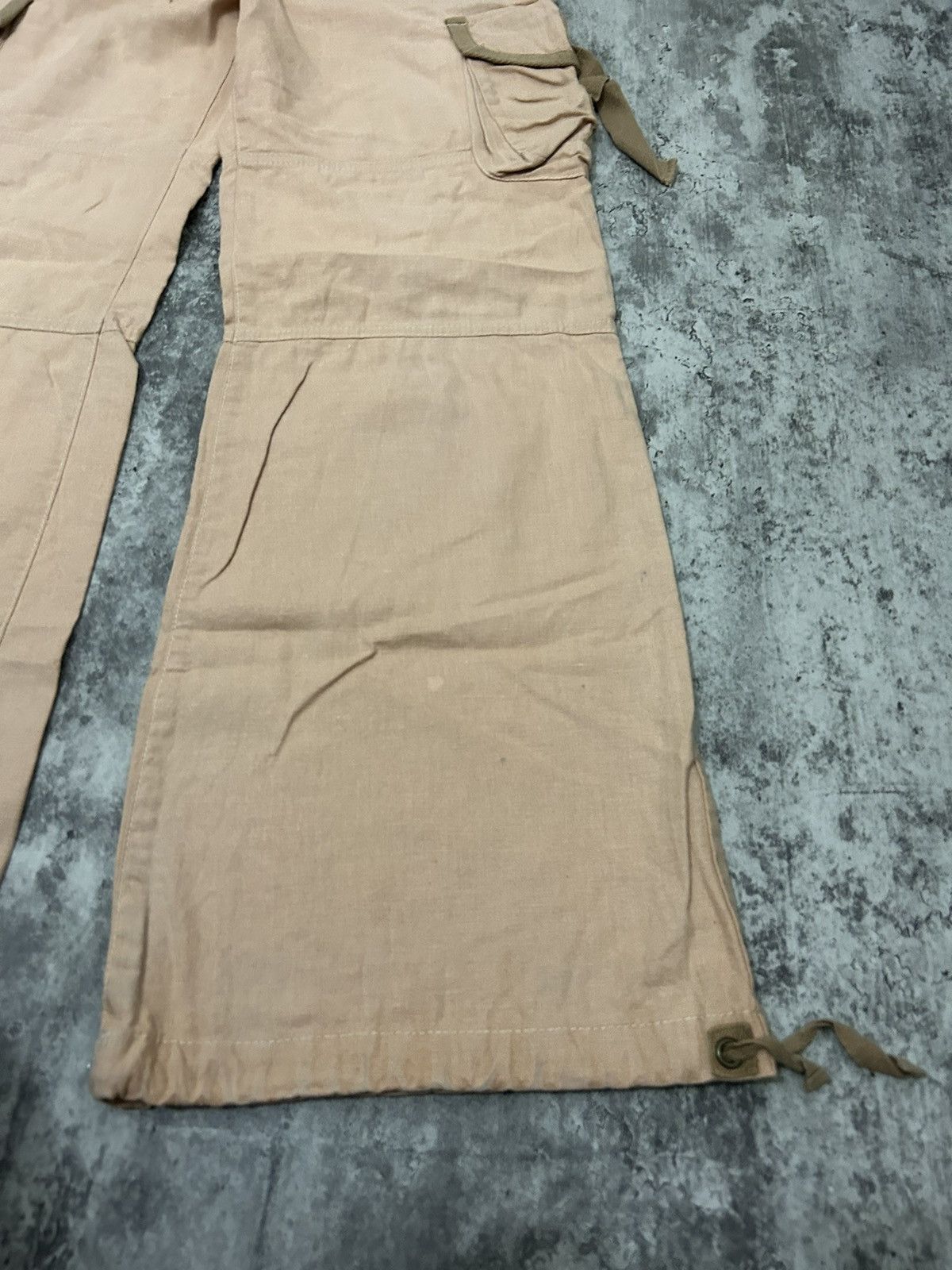 If Six Was Nine × Japanese Brand × Le Grande Bleu (L.G.B.) Ozoz Japan parachute Cargo Flare Pants Size US 30 / EU 46 - 6 Thumbnail