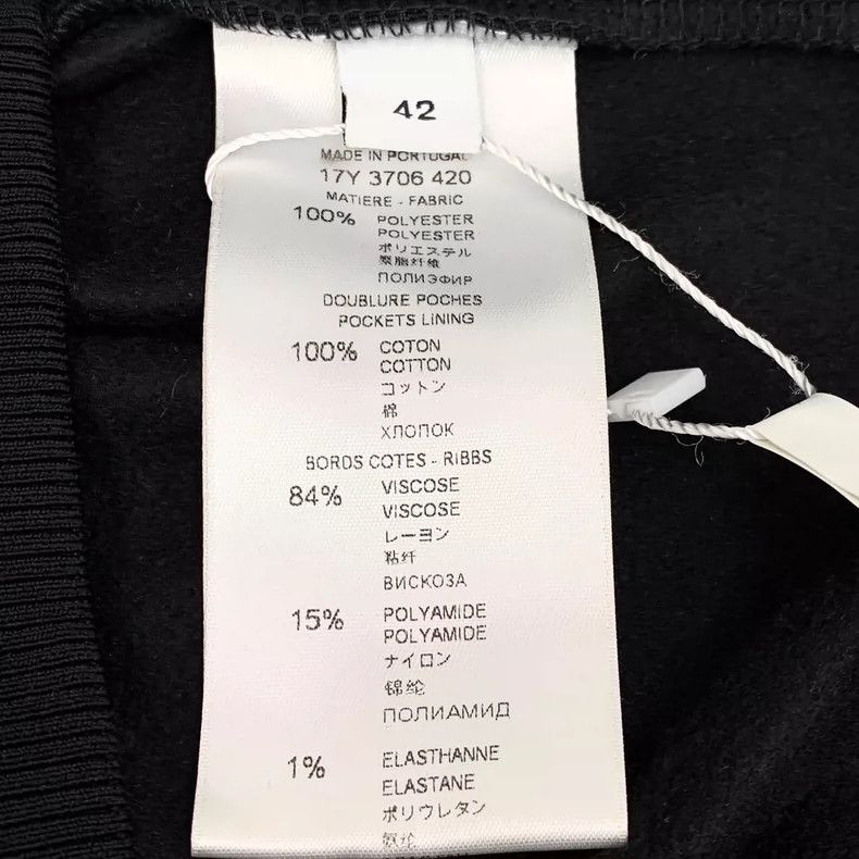 Givenchy Givenchy Size42 Black Side Logo Letter Print T-Shirt Size US M / EU 48-50 / 2 - 7 Thumbnail
