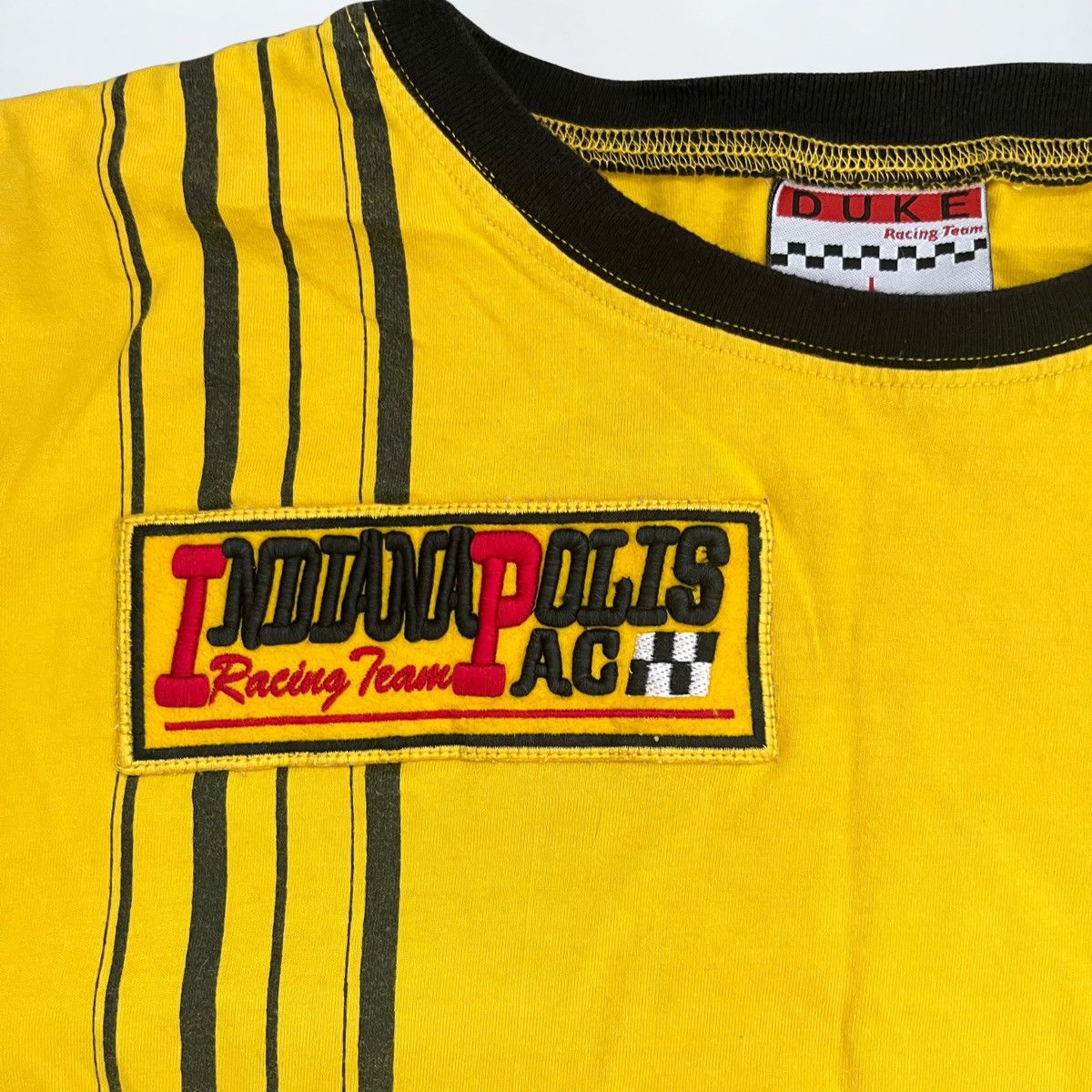 Other Vintage Duke Racing Team Yellow Y2K Motorsport Tee L Size US L / EU 52-54 / 3 - 3 Thumbnail