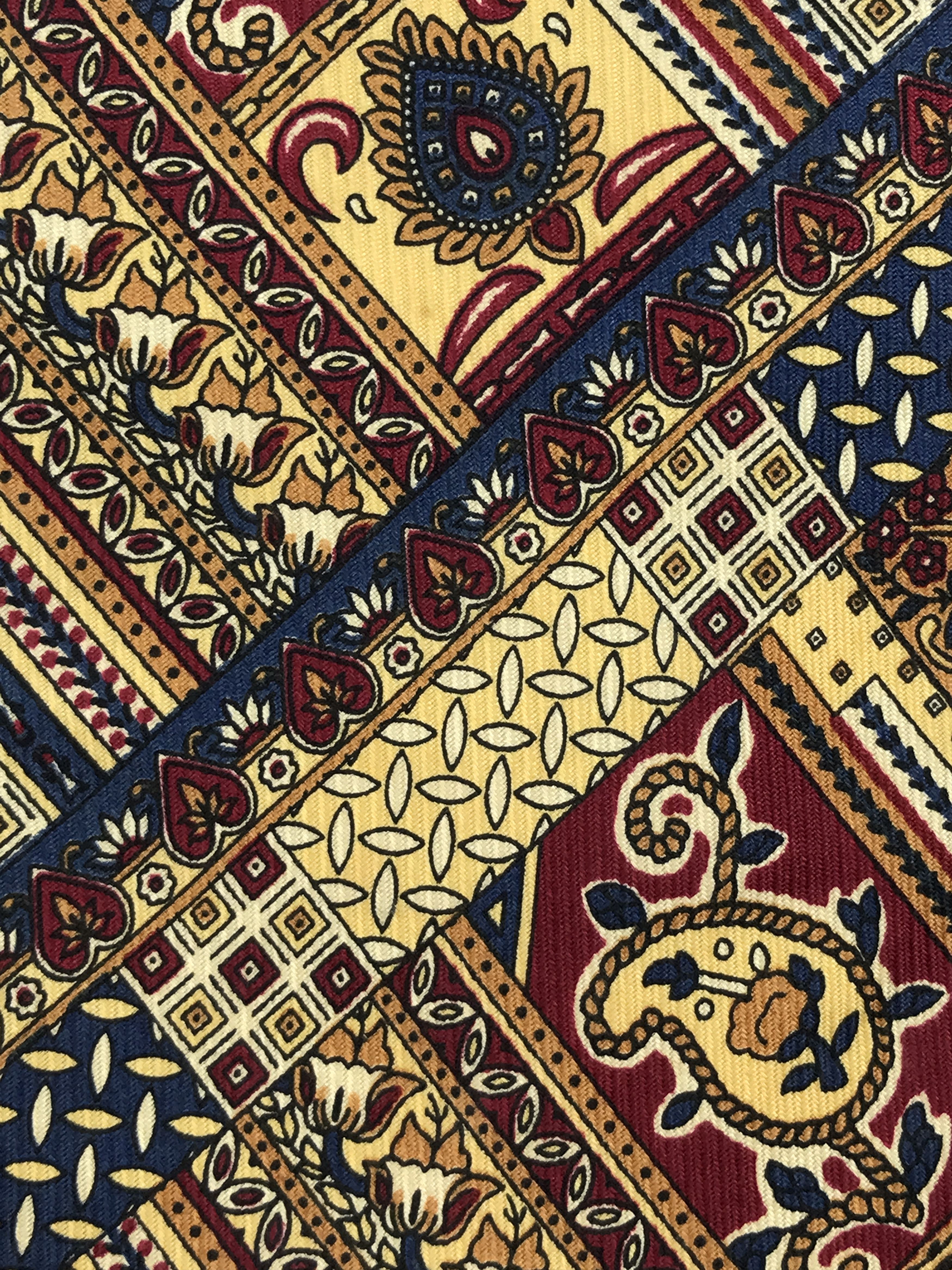Vintage Vintage Giorgio Rossi Silk Necktie Size ONE SIZE - 5 Thumbnail