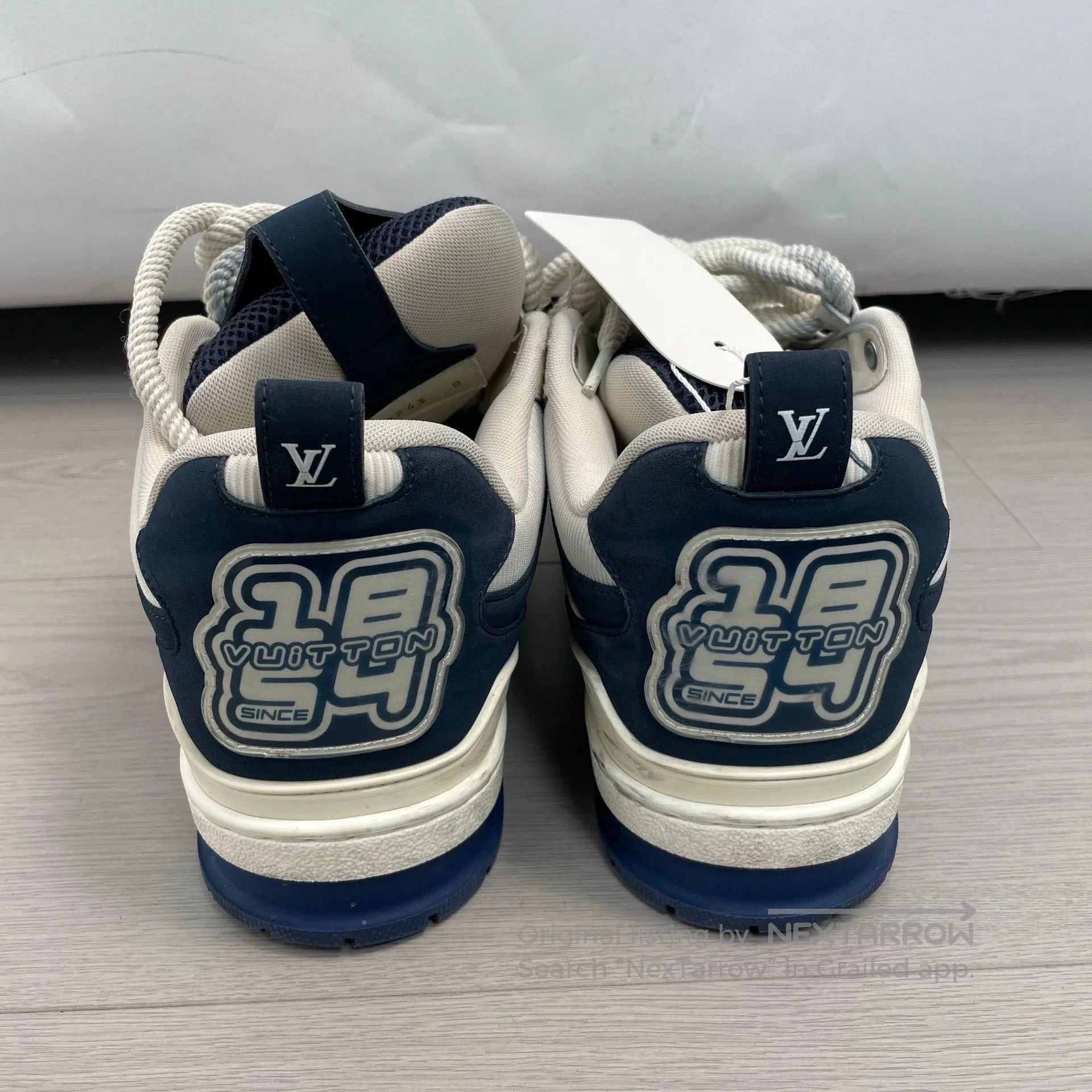 Louis Vuitton Louis Vuitton Board shoes with white and blue color| Size US 8 / EU 41 - 7 Thumbnail