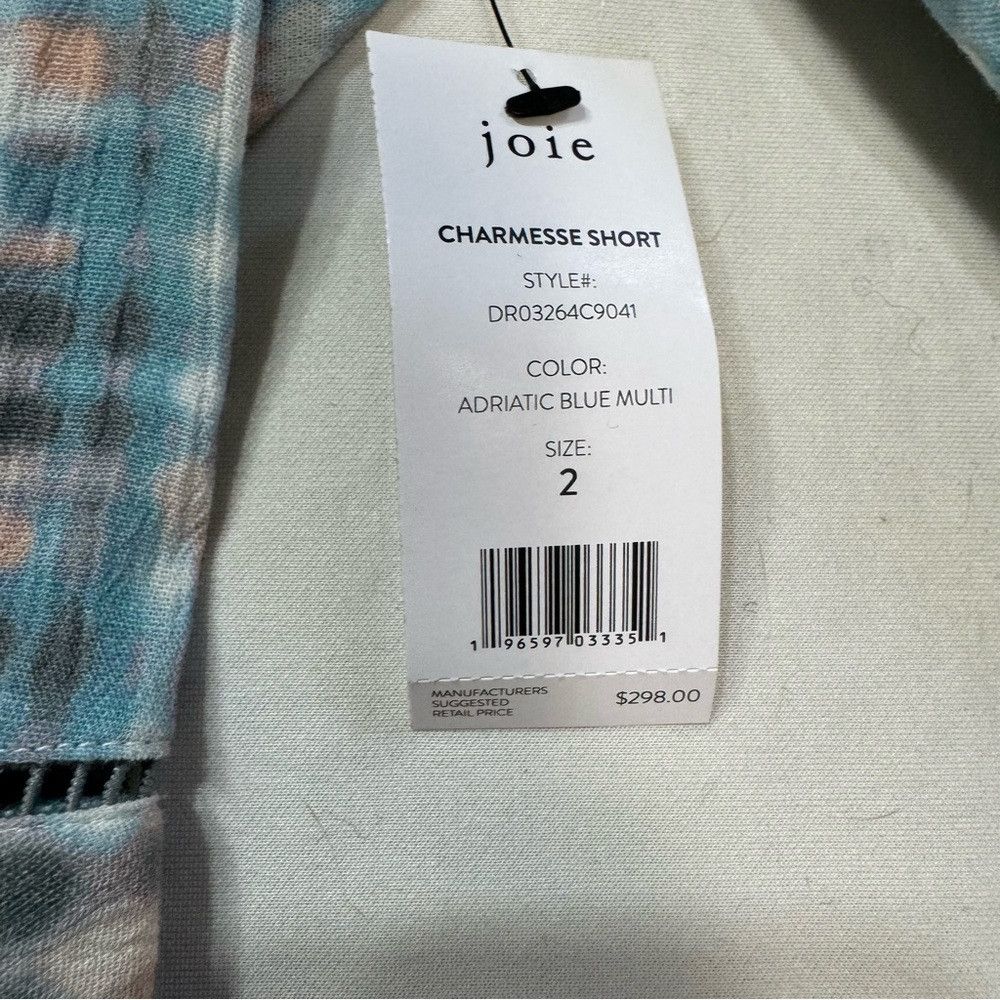 Joie NWT New $298 Joie Charmesse Long Sleeve Cotton Shirtdress S Size XS / US 0-2 / IT 36-38 - 6 Thumbnail