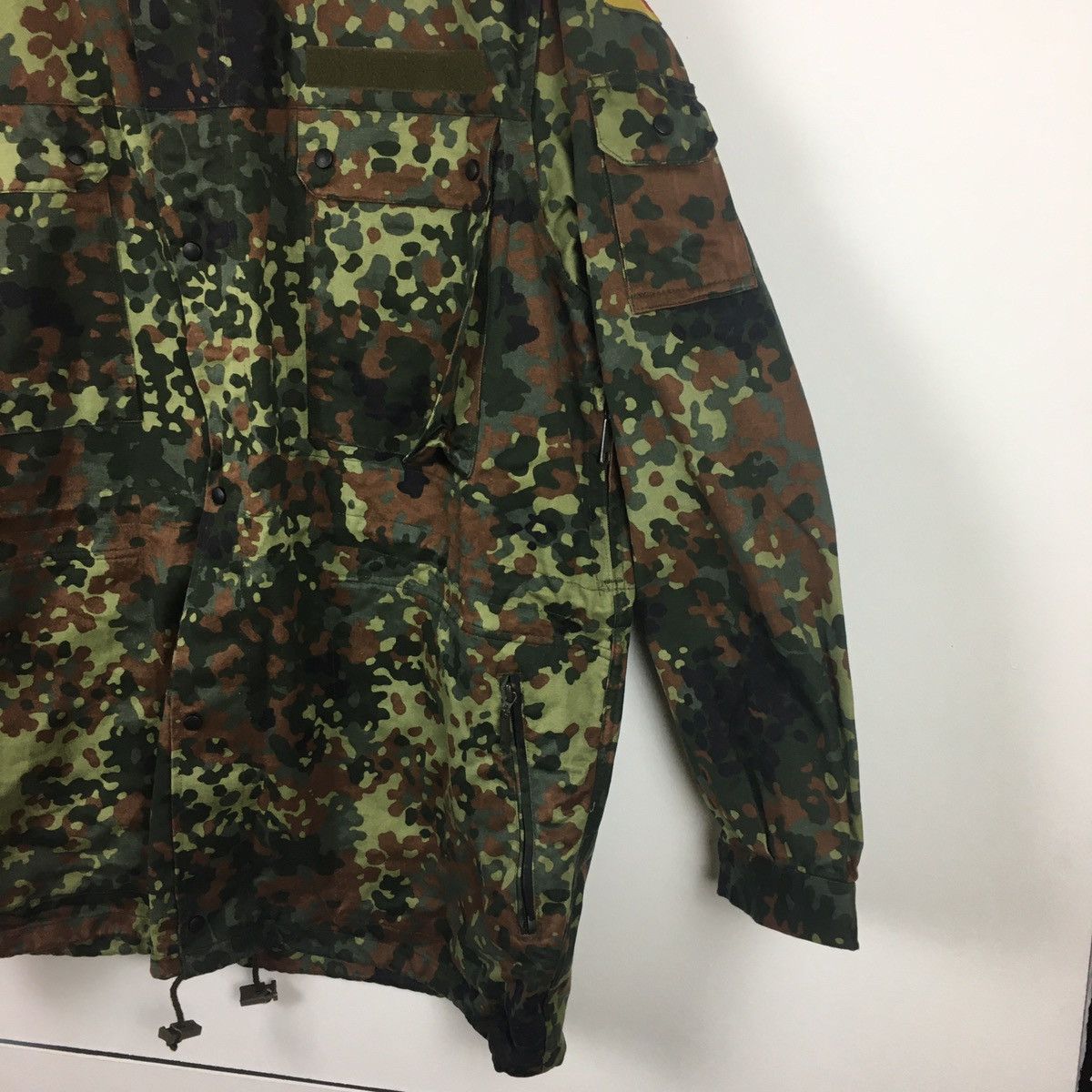 Vintage Vtg 98 Scharrer Untergrb German Camouflage Field Jacket Size US L / EU 52-54 / 3 - 8 Thumbnail