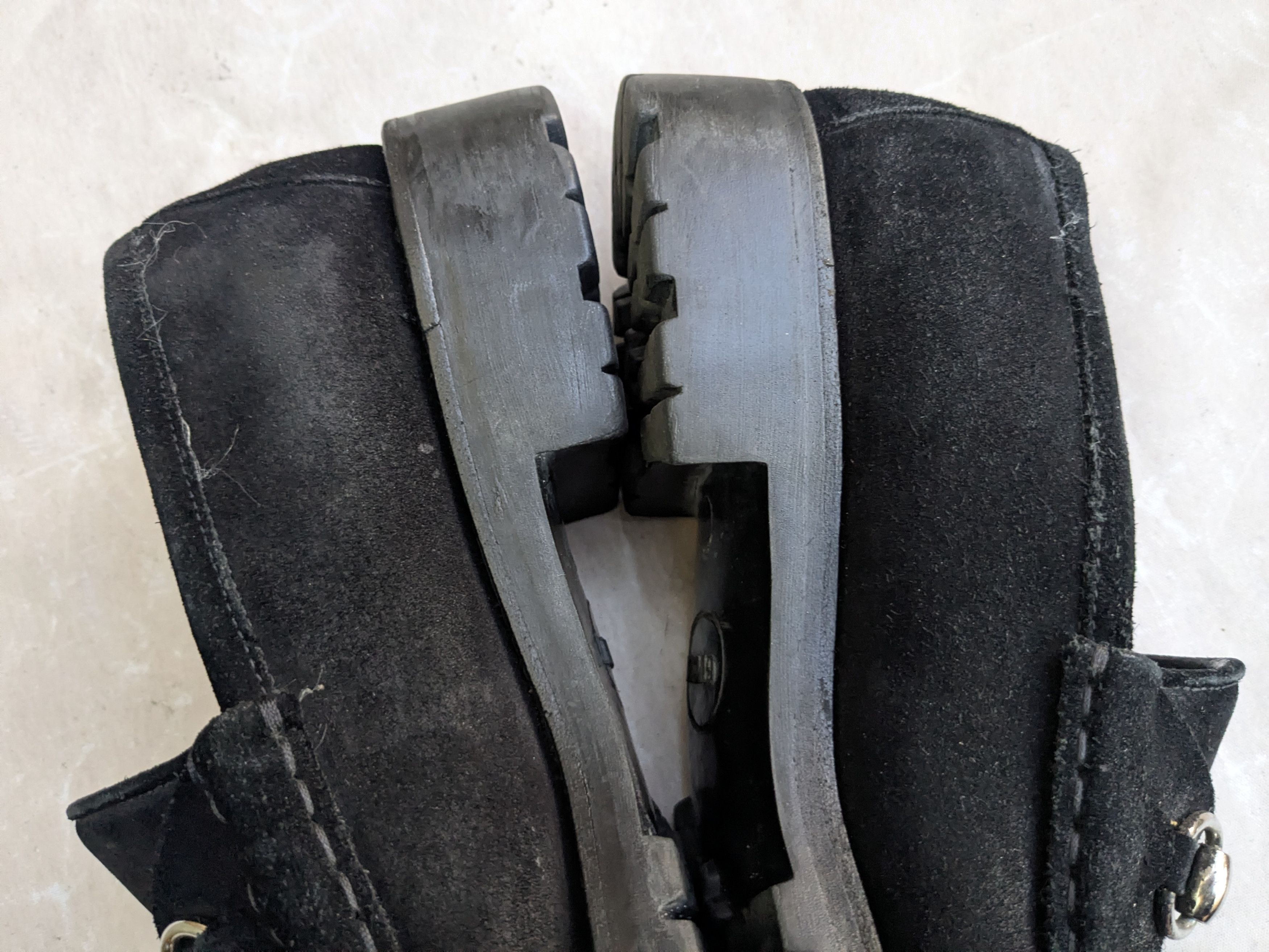 Gucci Gucci Horsebit Loafers Black Suede 9.5 Leather Rubber Size US 9.5 / EU 42-43 - 10 Thumbnail