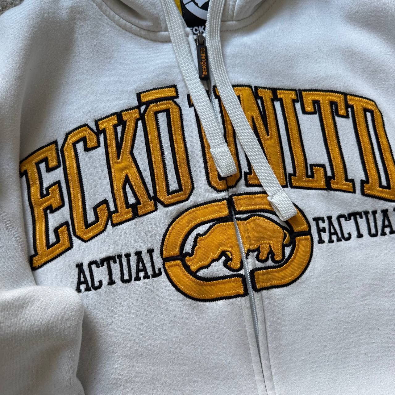 Ecko Unltd. Ecko Unltd Vintage Skate Baggy Boxy Rap Spell Out Zip Hoodie Size US XXL / EU 58 / 5 - 7 Thumbnail