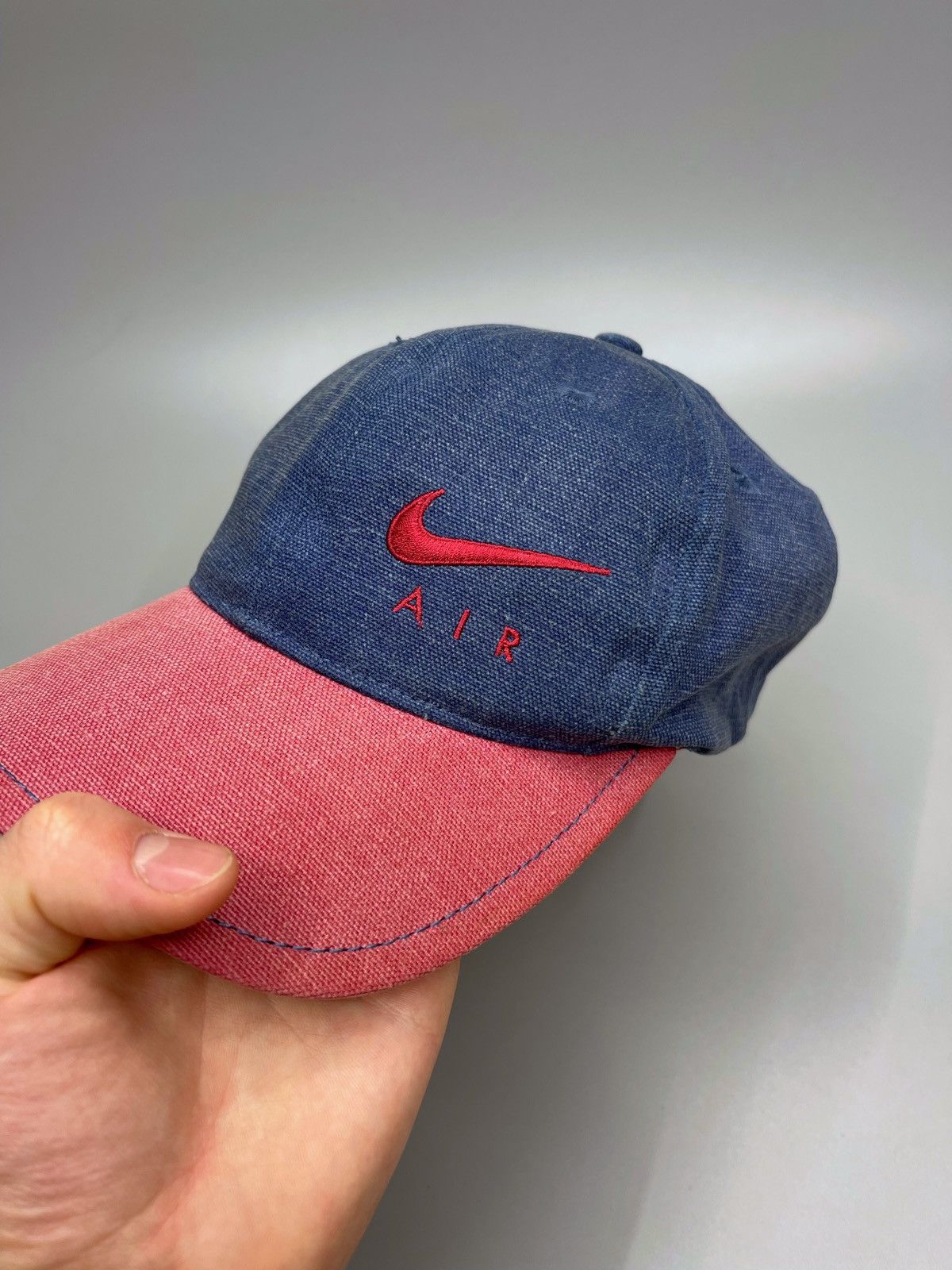 Nike × Vintage Vintage 90’s Nike Air Y2k Cap Size ONE SIZE - 3 Thumbnail