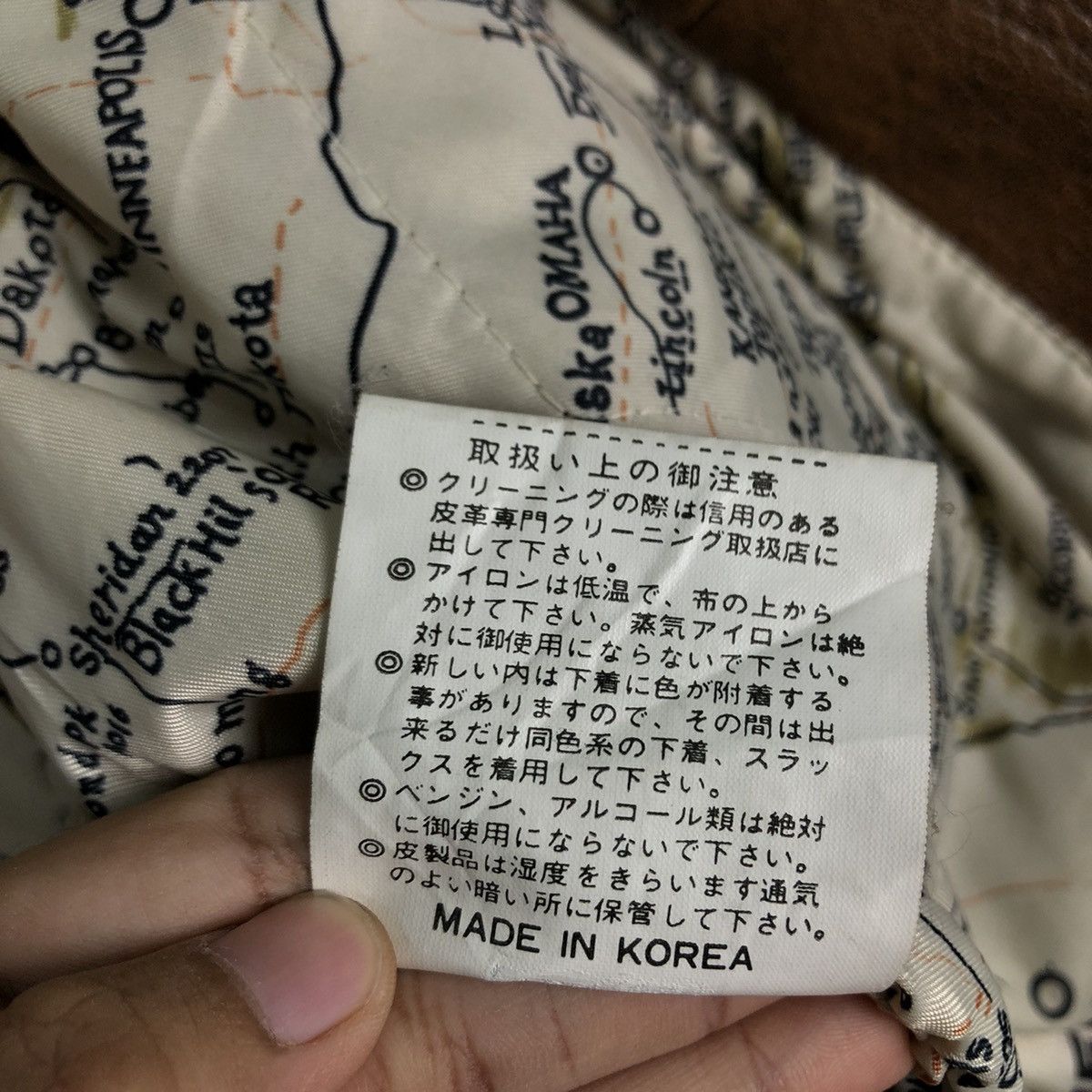 Japanese Brand 📌Vintage Military Design Leather Jacket SoffIce Full Print Size US L / EU 52-54 / 3 - 22 Thumbnail