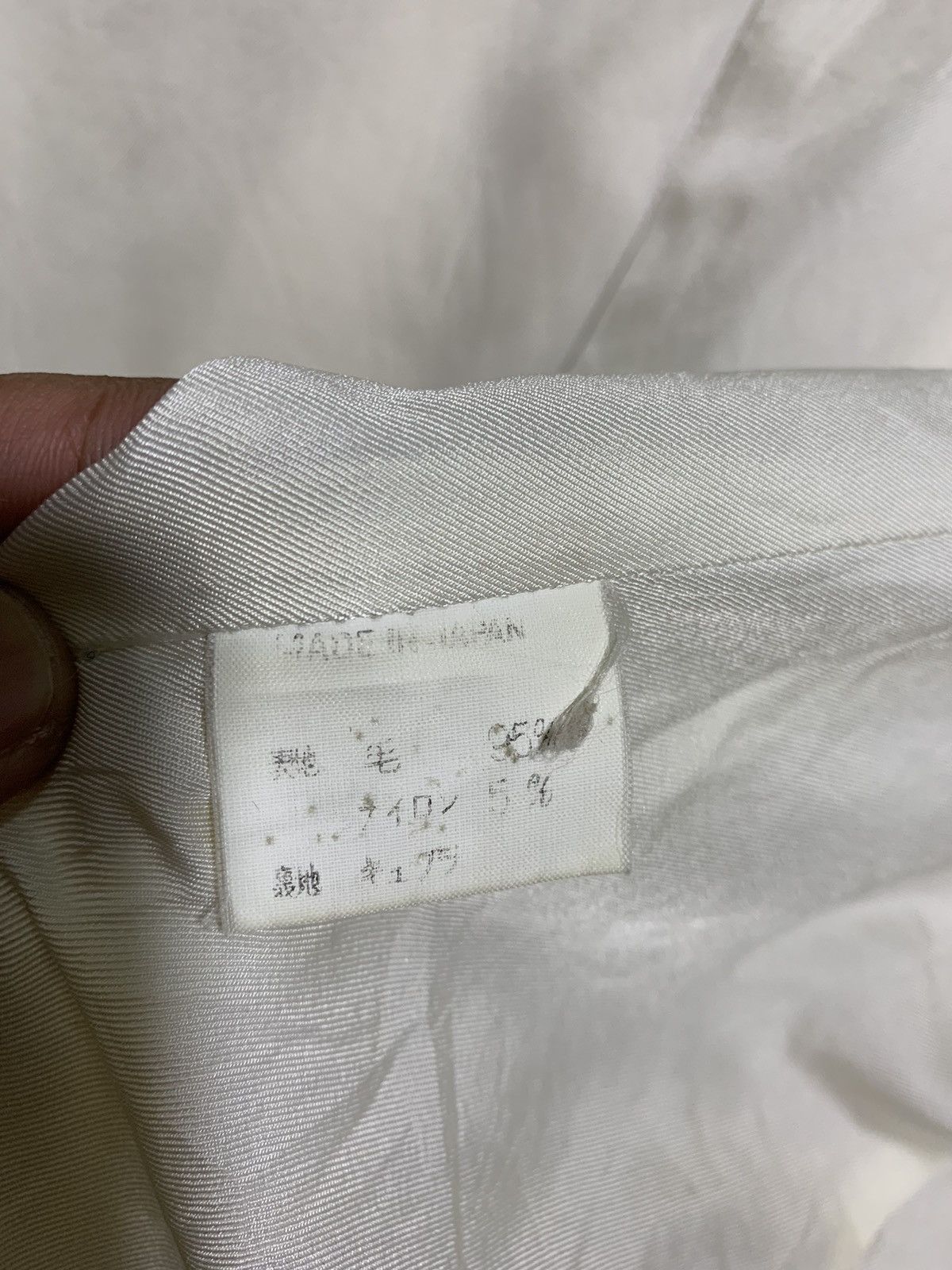 Y's × Yohji Yamamoto 🔥VTG Y’s YOHJI YAMAMOTO WOOL MENS CASUAL JACKET Size US M / EU 48-50 / 2 - 10 Thumbnail