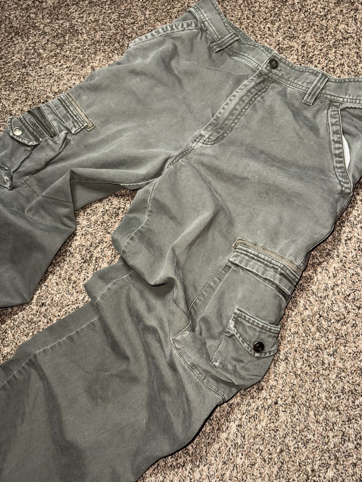 Urban Up Urban Up Olive Cargo Pants 32x30 Utility Military Size US 32 / EU 48 - 2 Thumbnail