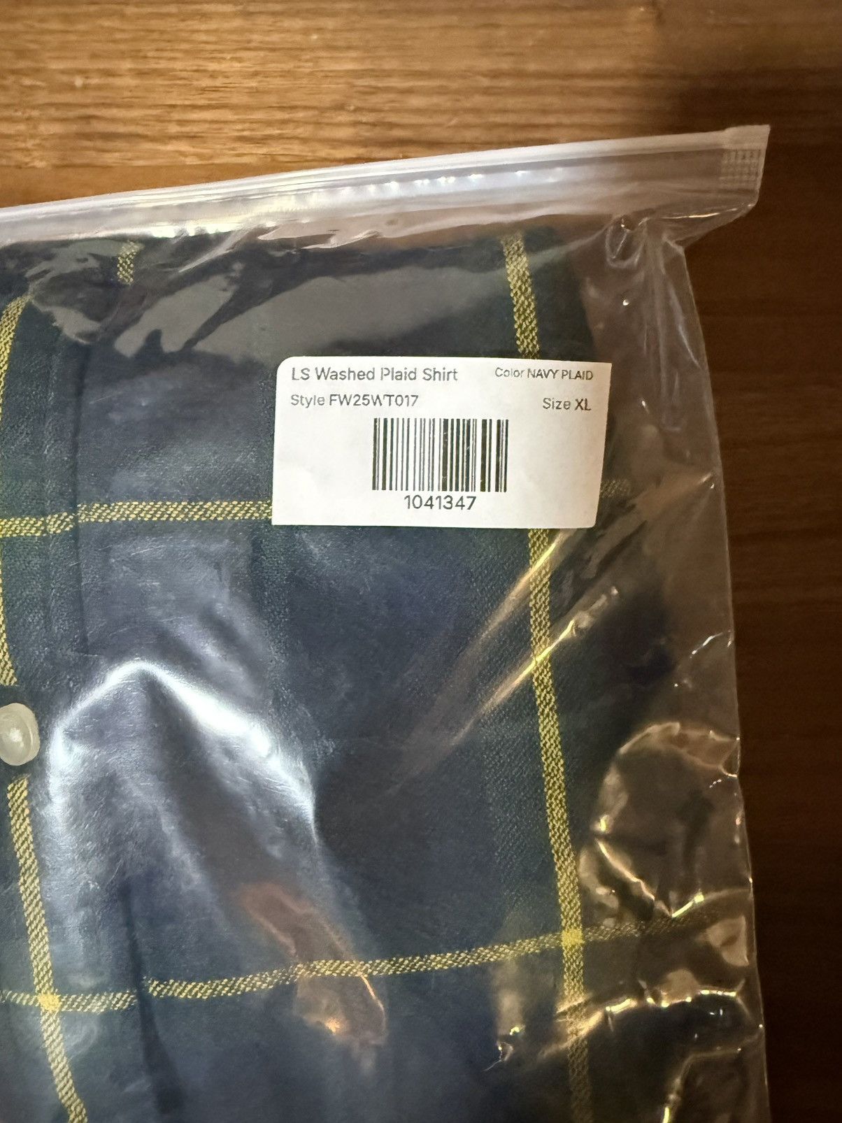 Aime Leon Dore Aime Leon Dore Plaid Overshirt Navy Plaid Shirt Jacket Sz XL Size US XL / EU 56 / 4 - 5 Thumbnail