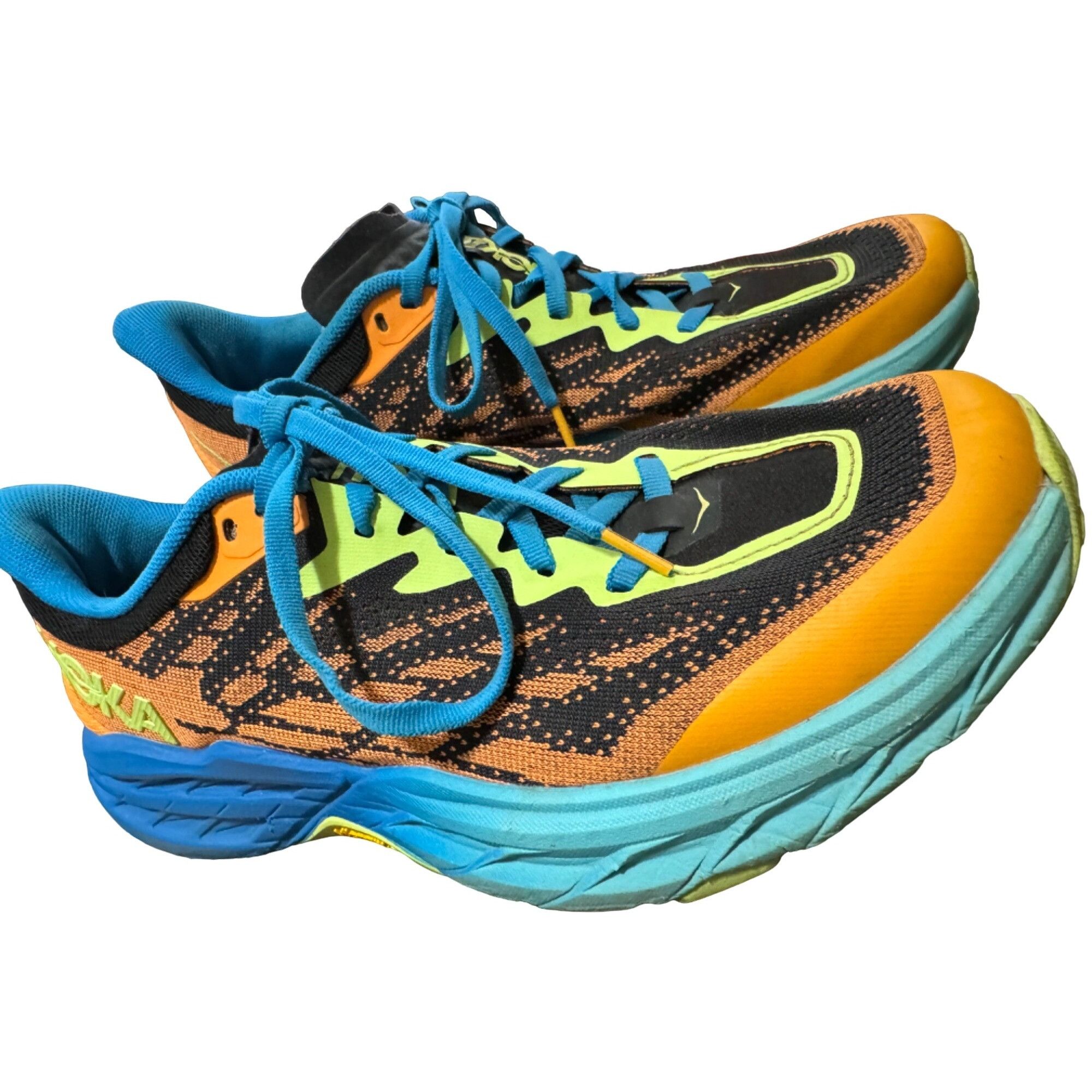 Hoka Hoka Men's Speedgoat 5 Solar Flare Running Shoes - Size 8D Size US 8 / EU 41 - 9 Thumbnail